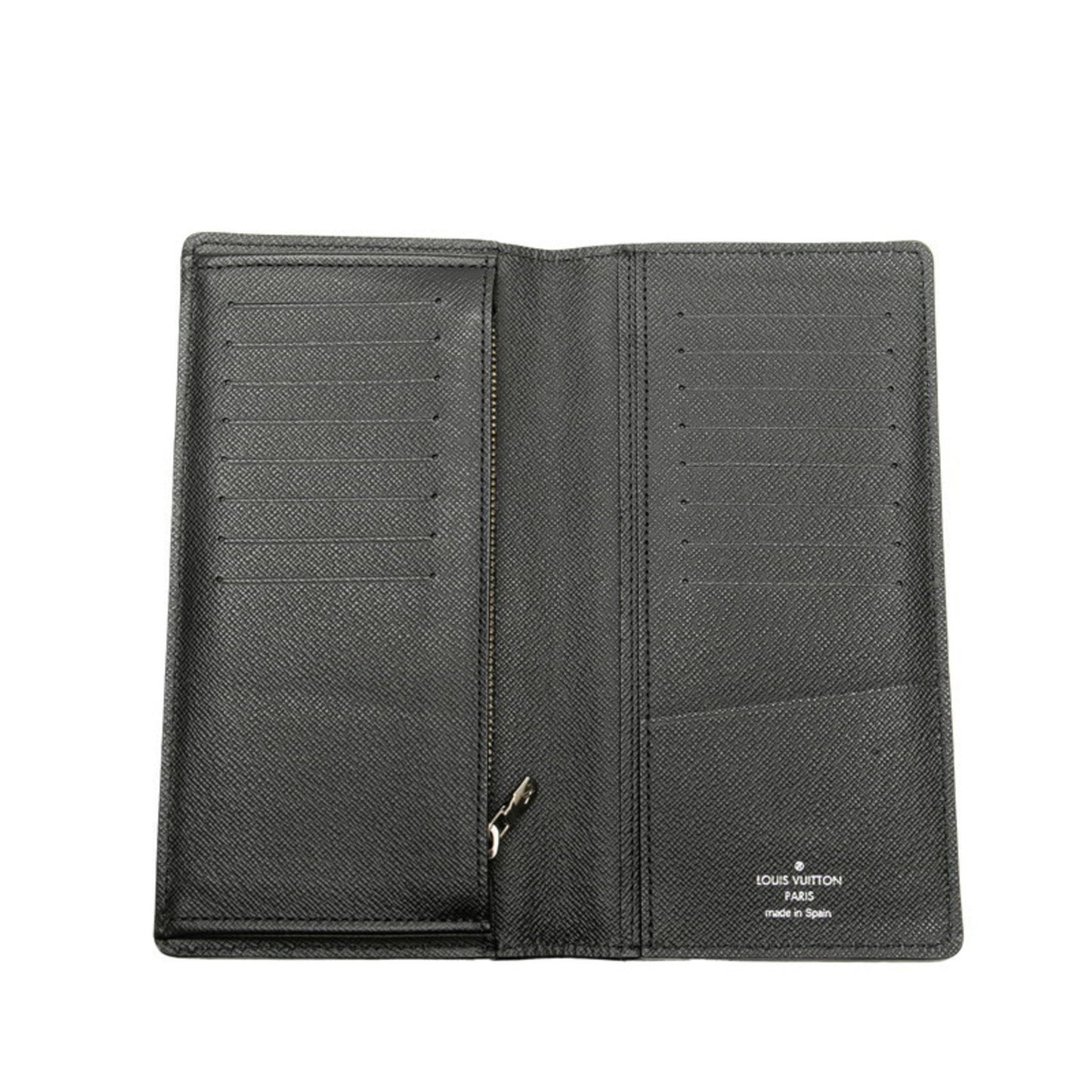 Louis Vuitton Epi Portefeuille Brazza Long Wallet M60622 Noir Black Leather