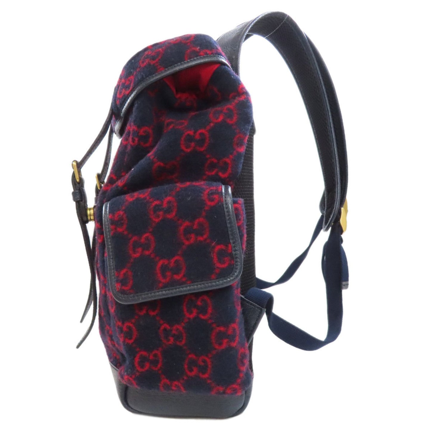Gucci 598184 Gg Wool Backpack/Daypack