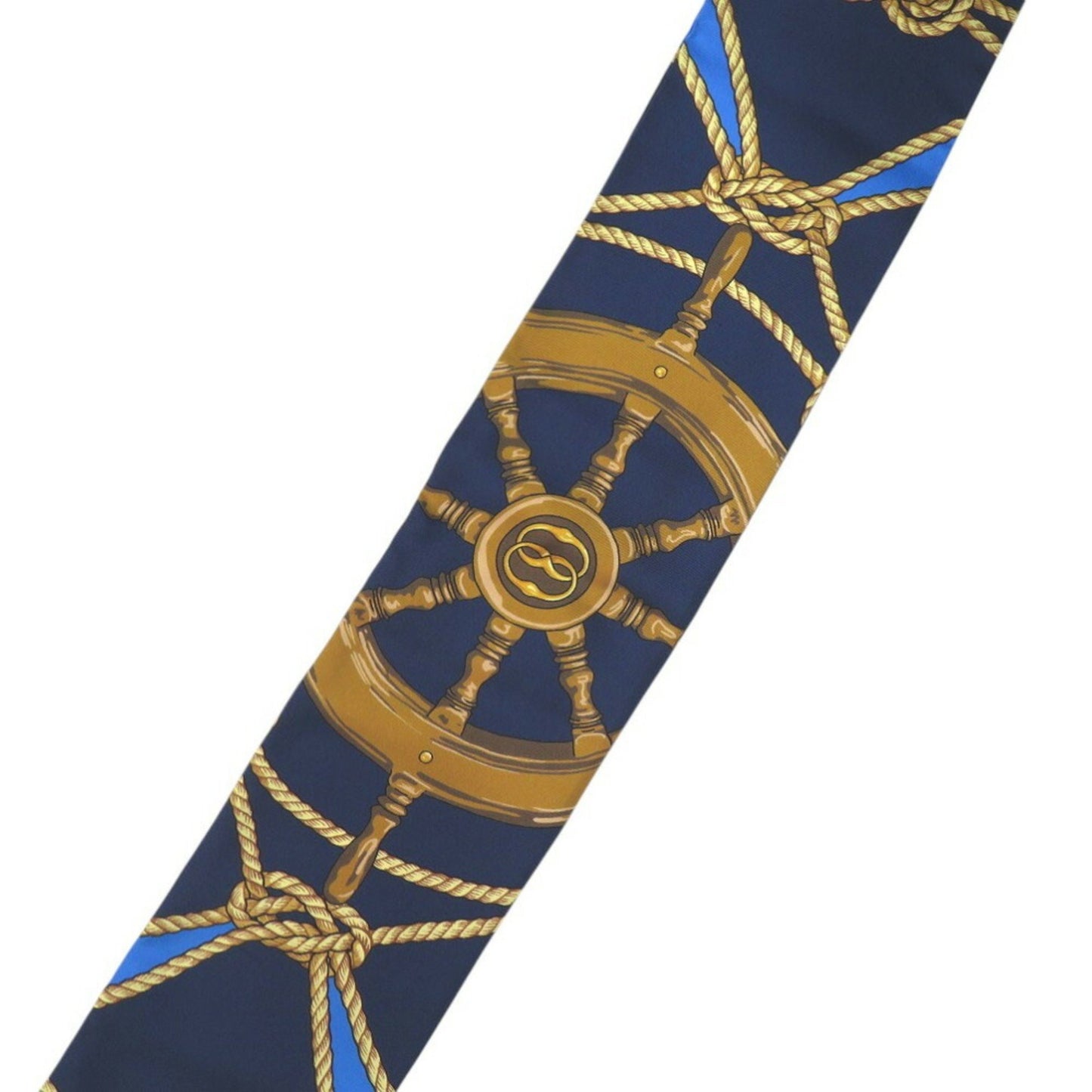 Bally Marine Print Scarf/Muffler