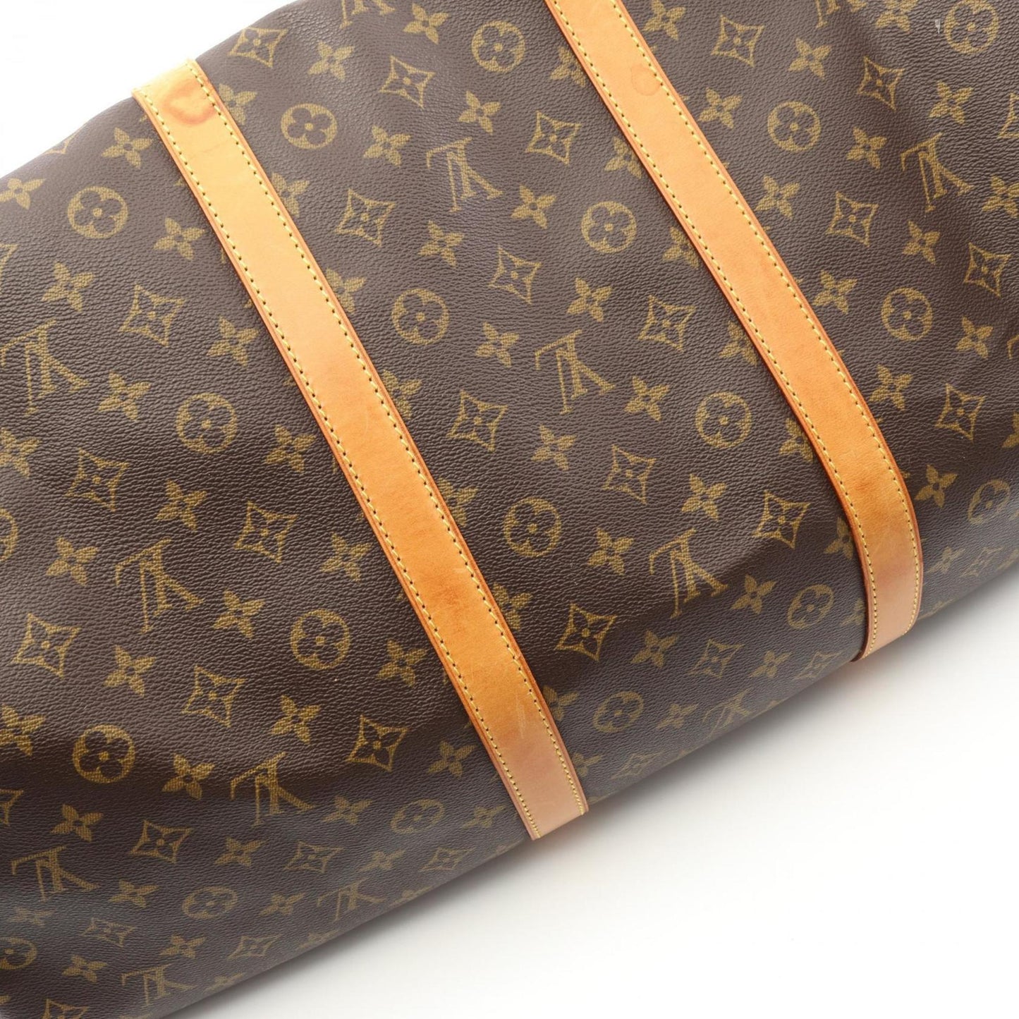 Louis Vuitton Keepall Bandouliere 60 Boston Bag Coated Canvas Leather Monogram