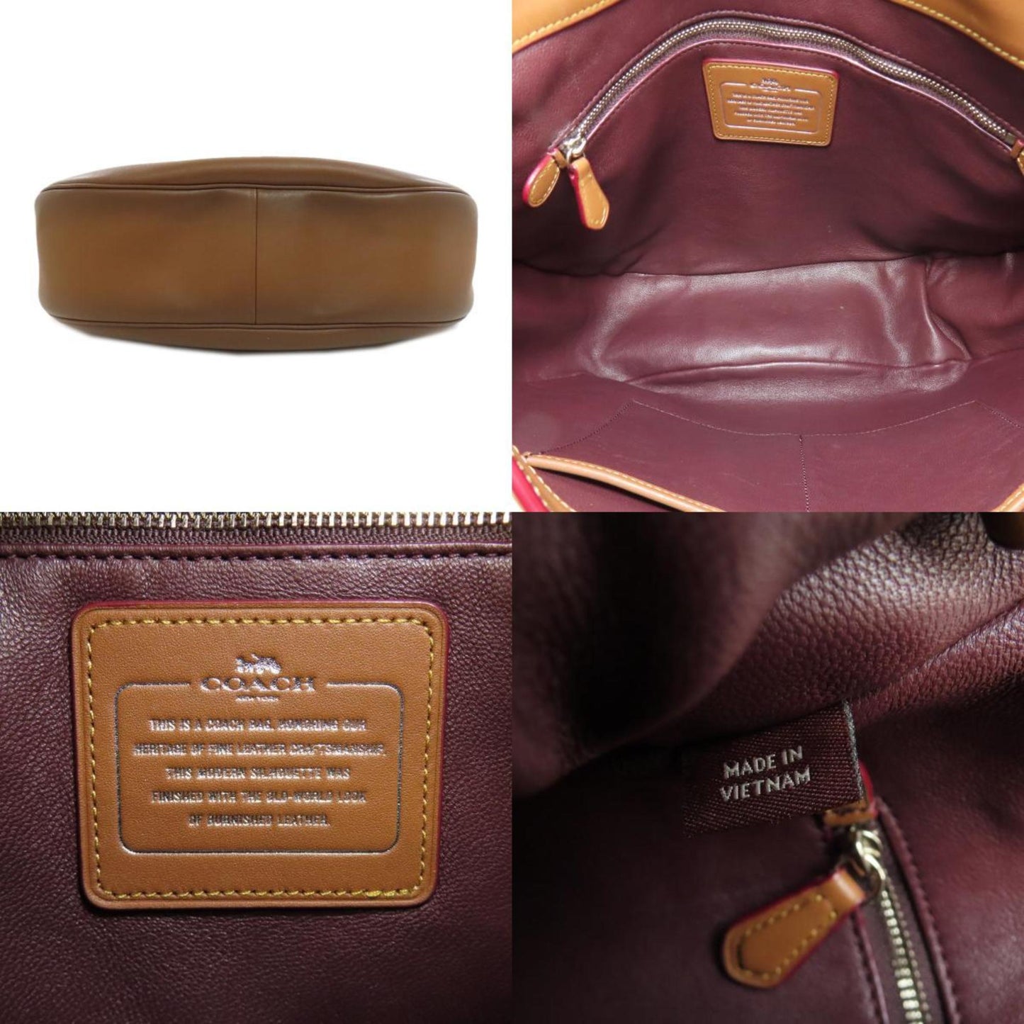 Coach 37905 Leather Shoulder Bag