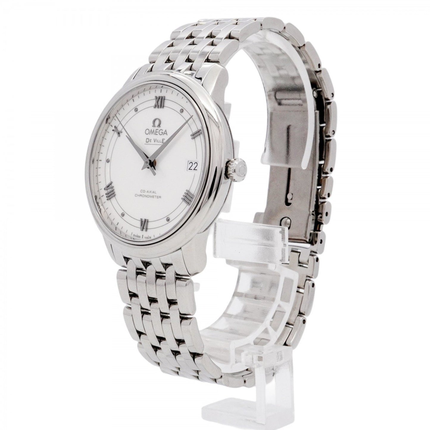 Omega De Ville 424.10.37.20.04.001 White Dial
