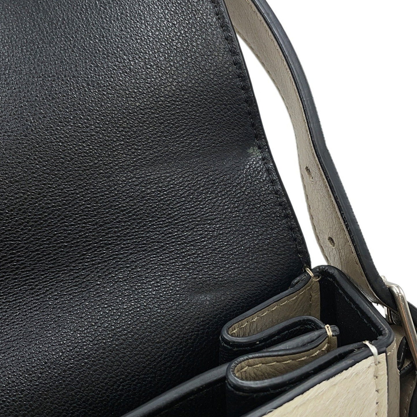 Celine Shoulder Bag Diamond Clutch Harako Leather Celine