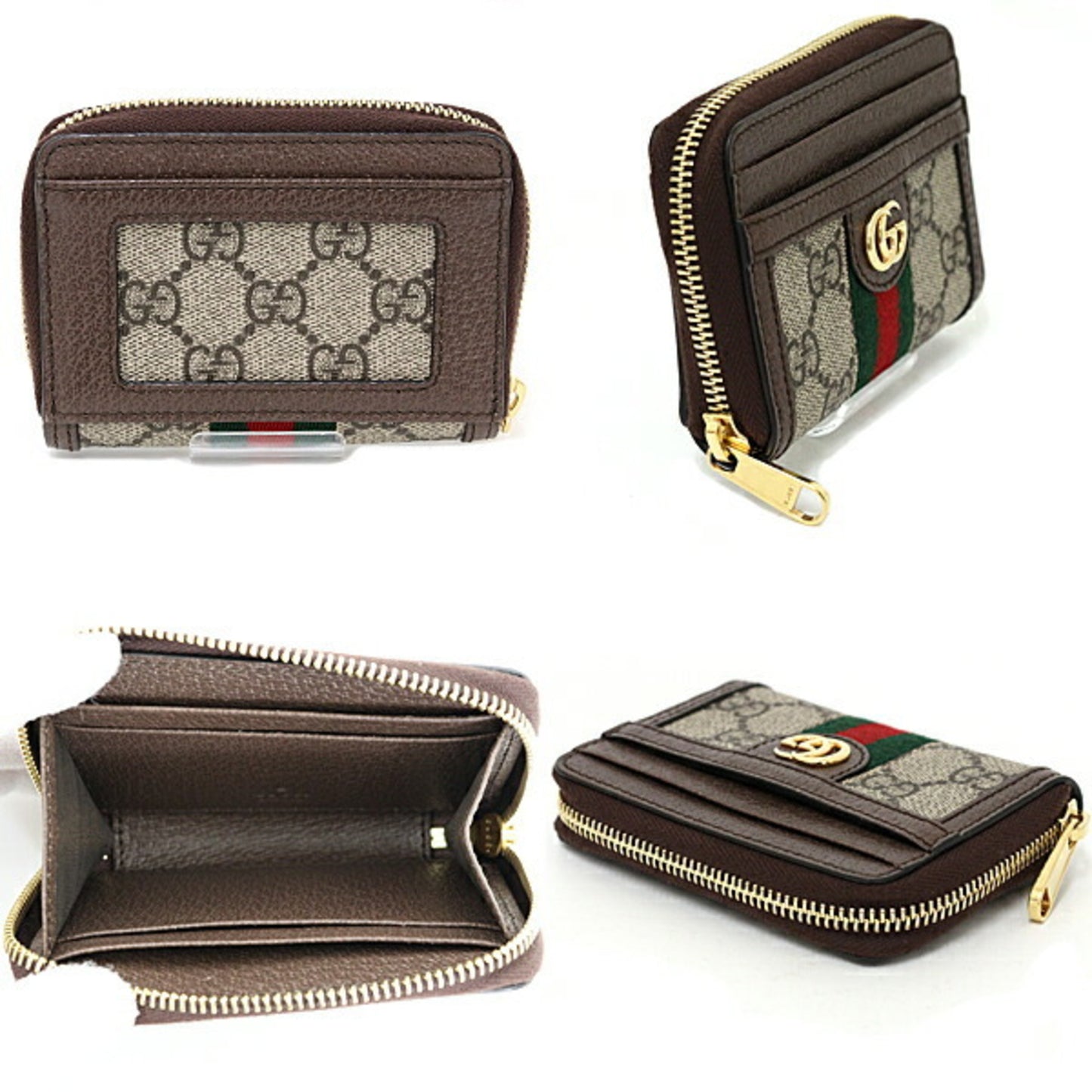 Gucci Ophidia Card Case Gg Supreme Canvas 658552