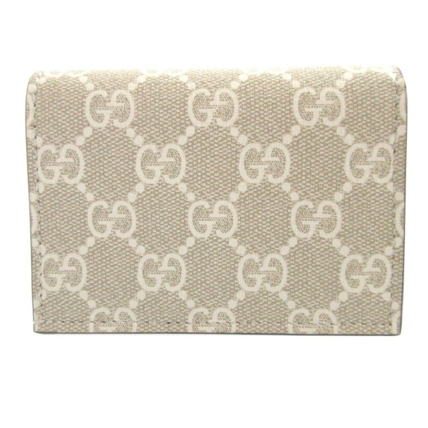 Like New Gucci Gg Marmont 658610 Compact Leather Wallet In Supreme Pink