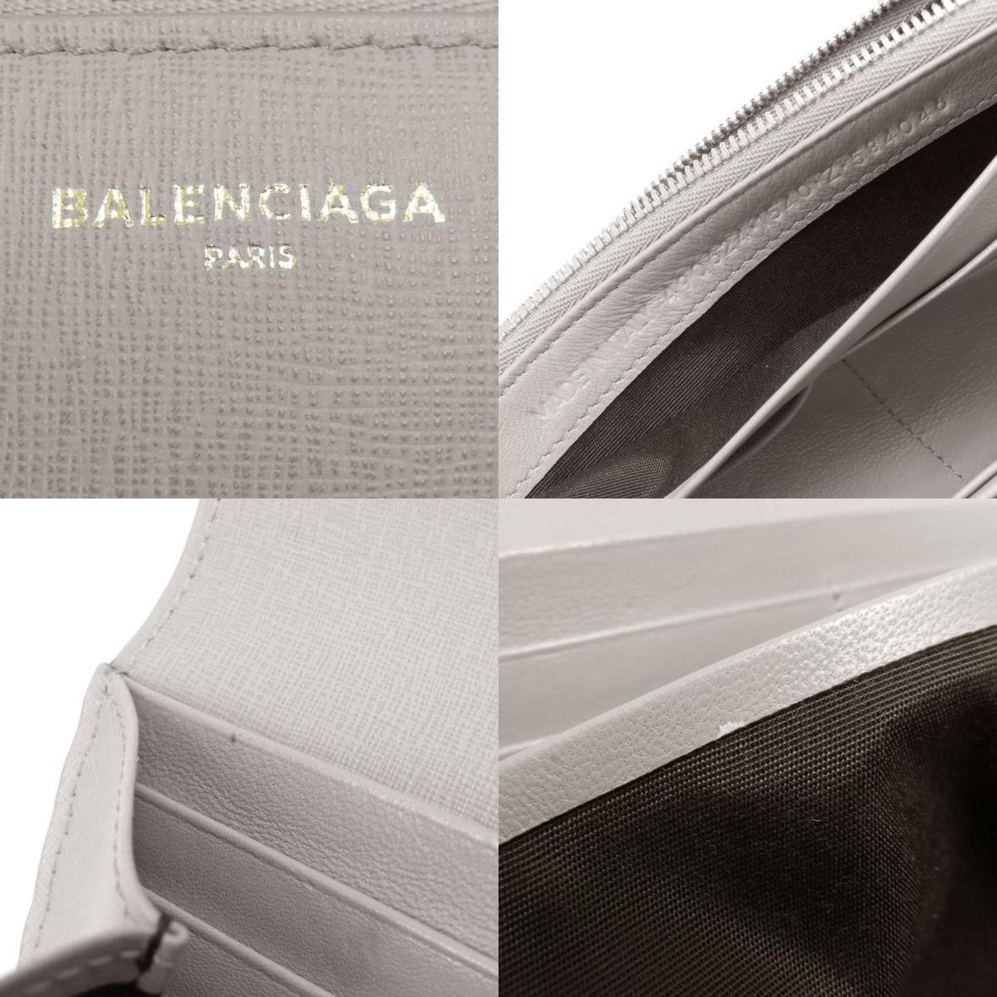 Balenciaga 490624 Long Wallet Leather
