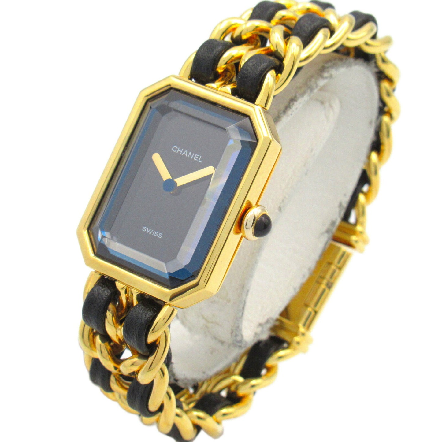 Chanel Premiere S Watch Gp (Gold Plated) Leather