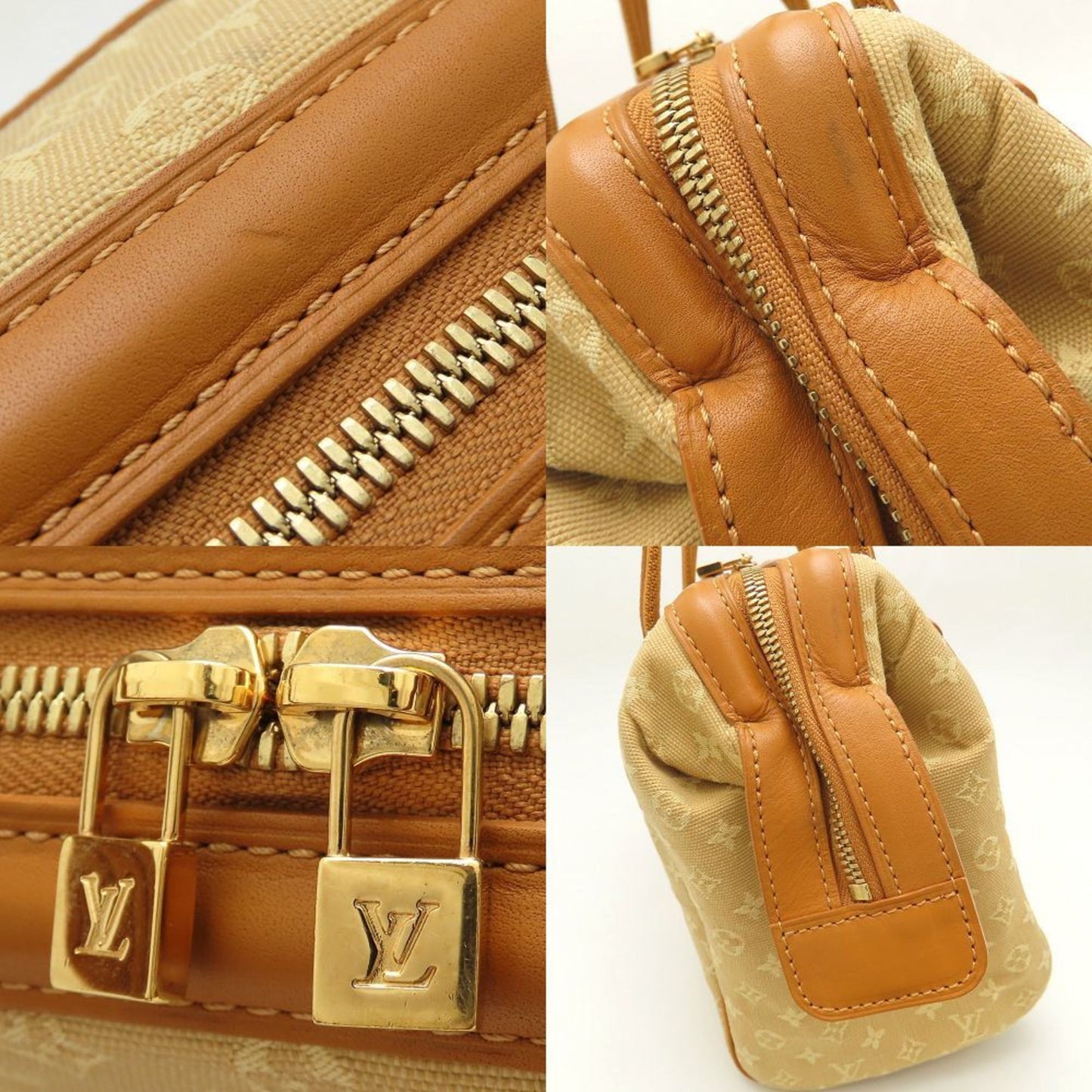 Louis Vuitton Louis Vuitton Monogram Mini Josephine Pm M92416 Handbag Beige 352533