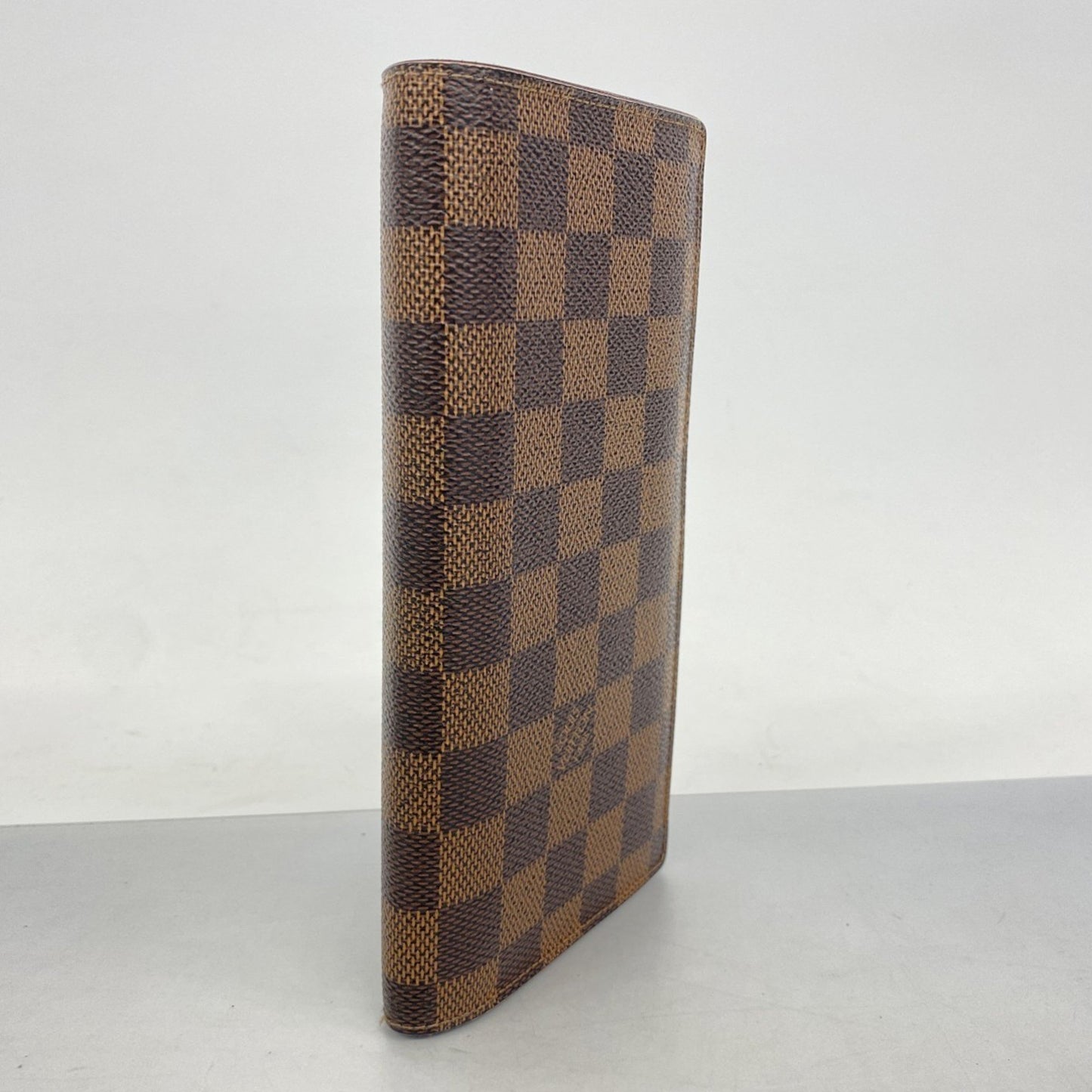 Louis Vuitton Damier Portefeuille Brazza Long Wallet N60017 Ebene
