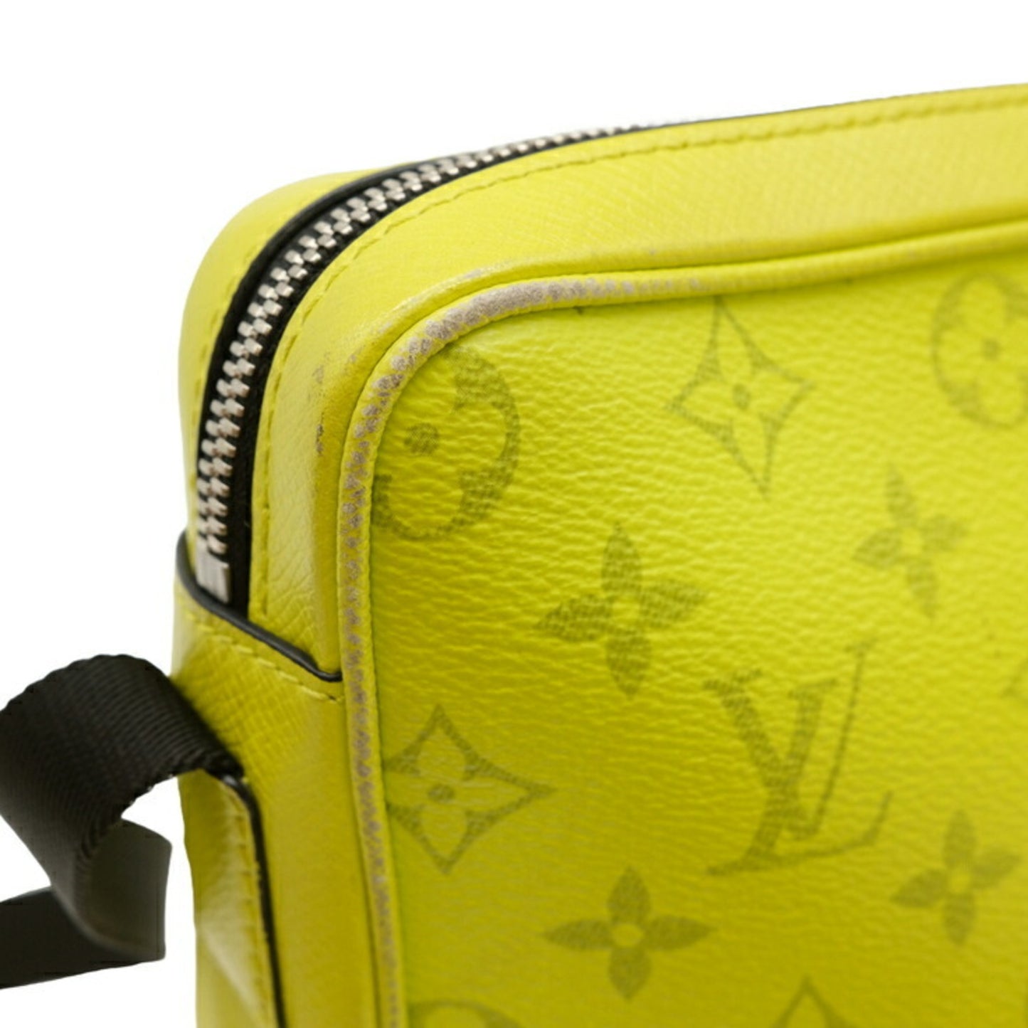 Louis Vuitton Louis Vuitton Taiga Rama Outdoor Pm Body Bag Leather Yellow M30239