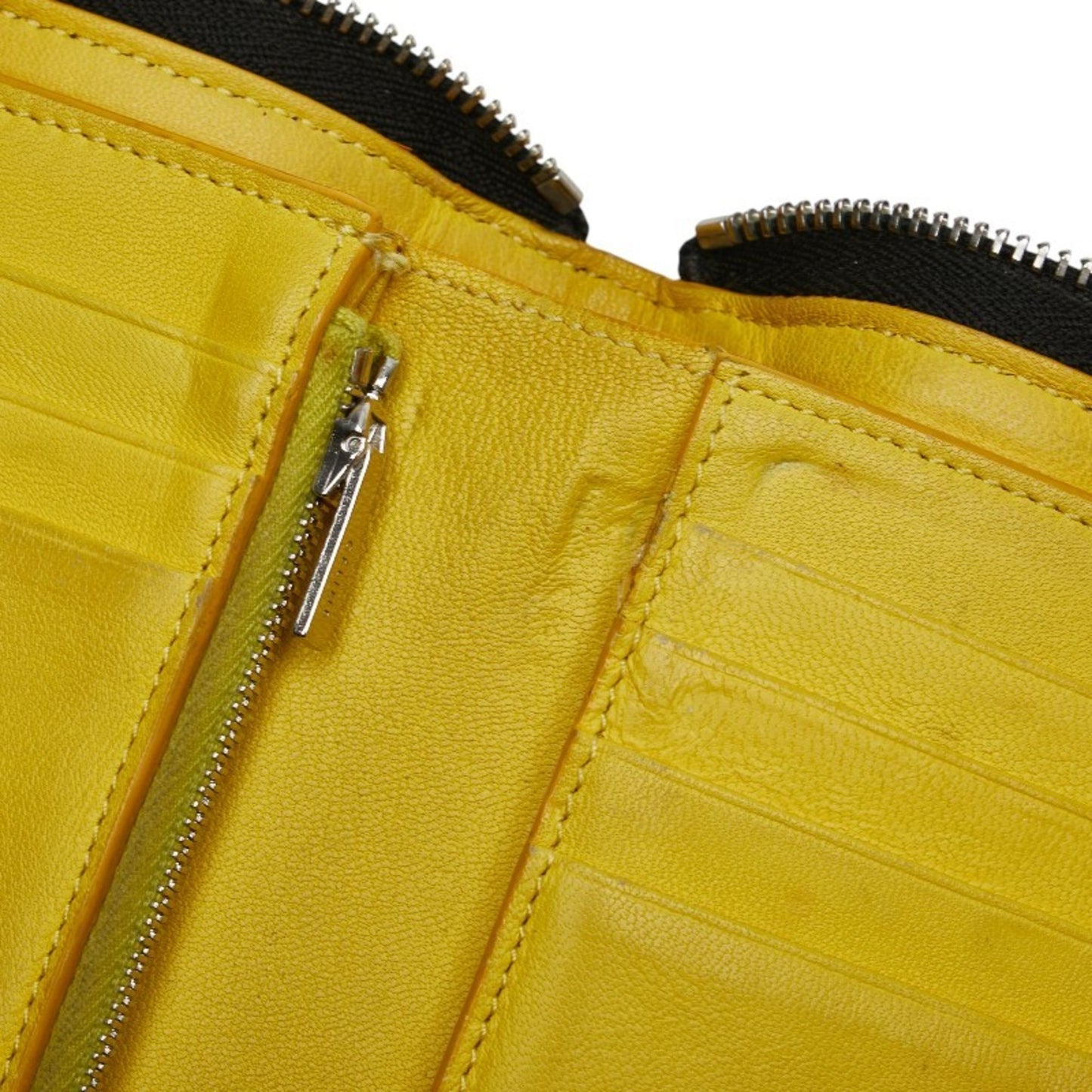 Celine Bifold Wallet In Black Leather