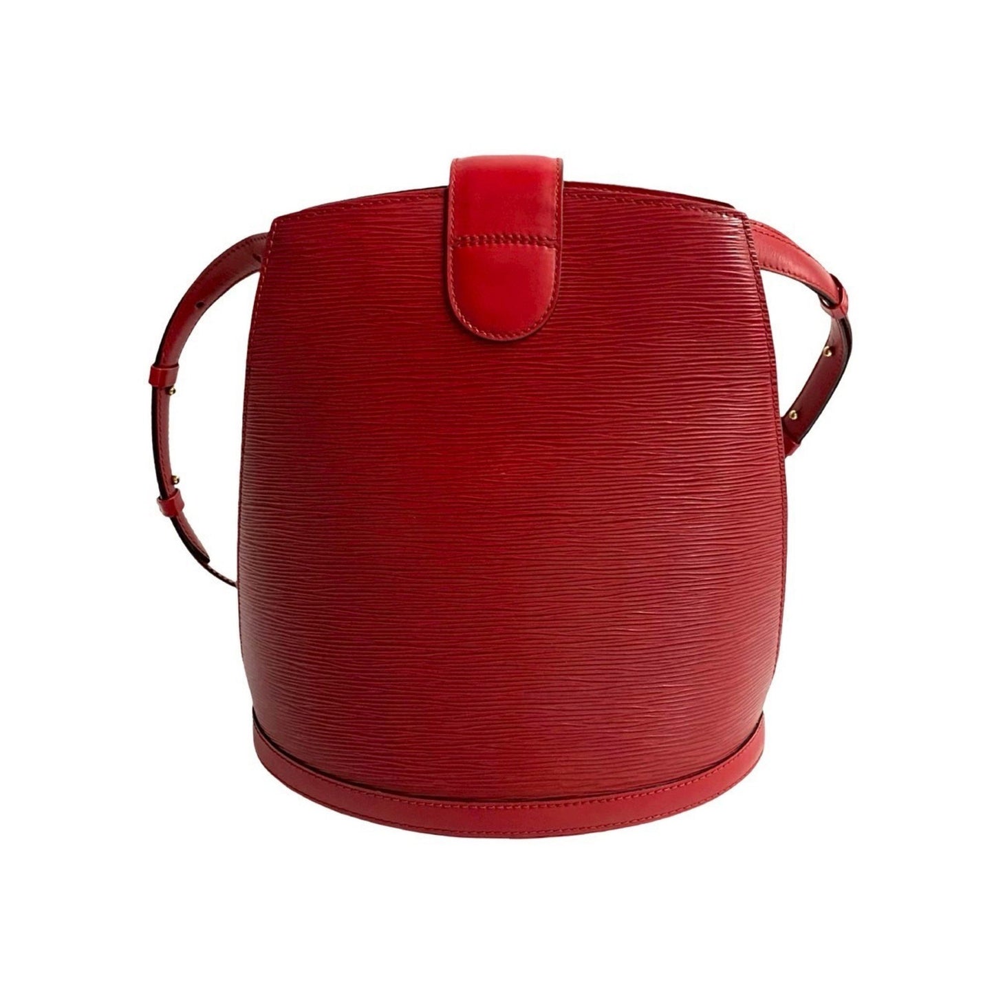 Louis Vuitton Cluny Epi Leather One Semi Shoulder Bag Tote Red 20348