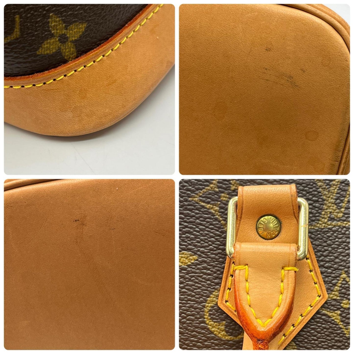 Louis Vuitton Alma 2-Way Shoulder Bag M51130 Monogram Canvas Brown