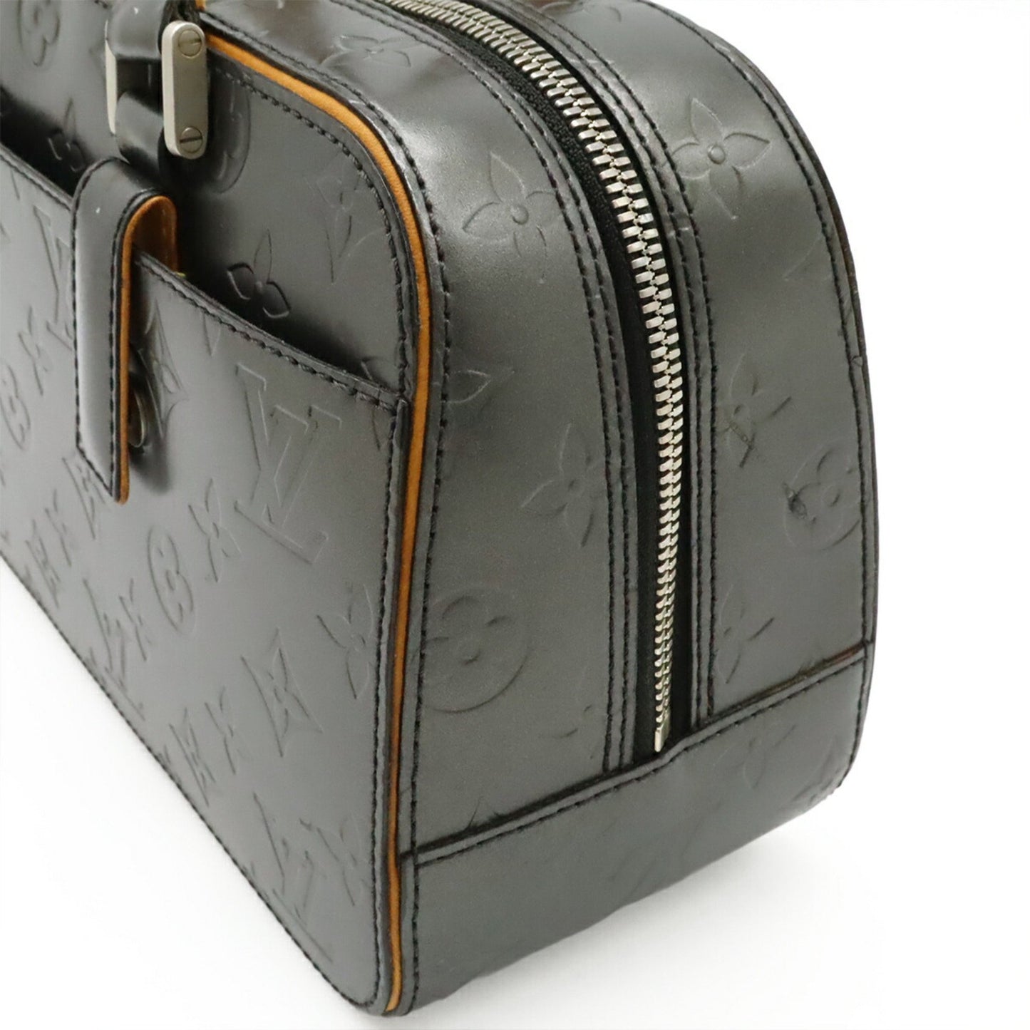Louis Vuitton Monogram Matte Shelton Handbag In Noir Black