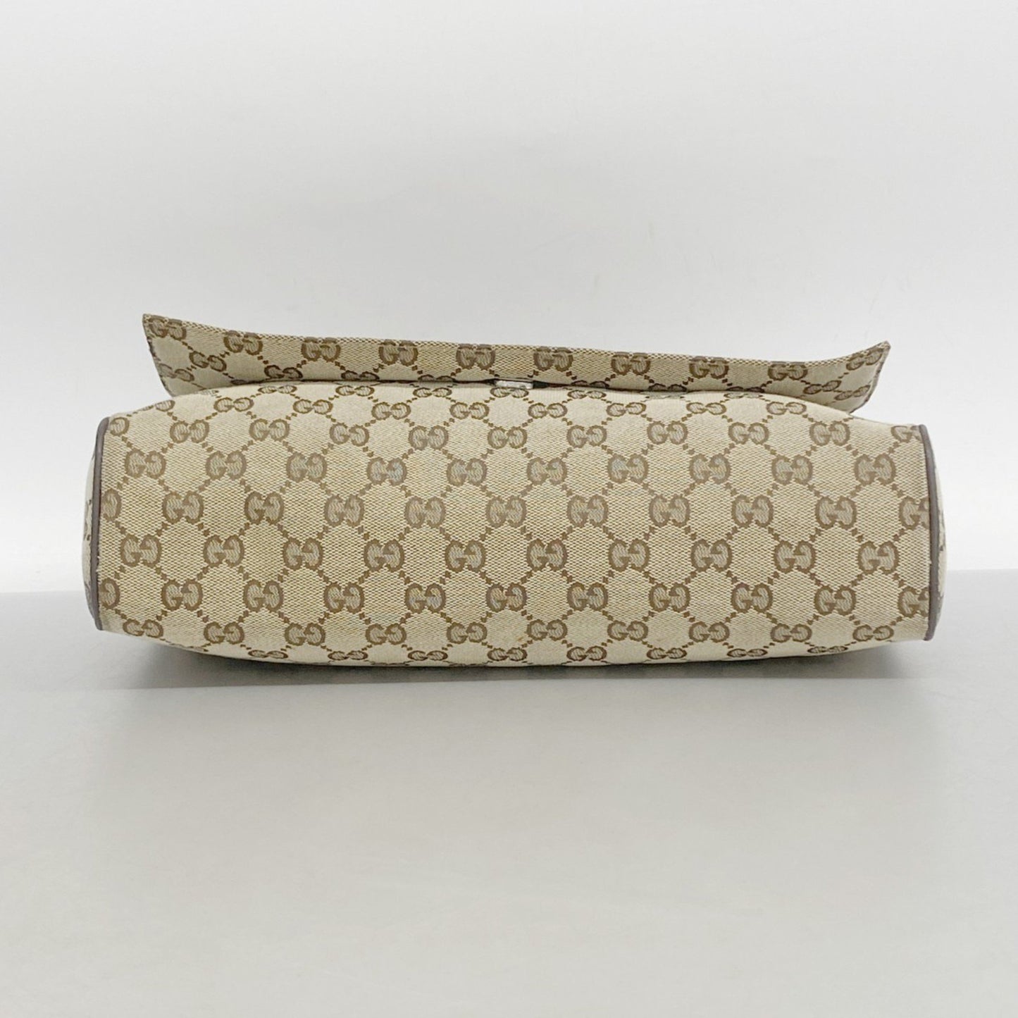 Gucci Gg Canvas Shoulder Bag 146236 Beige Brown