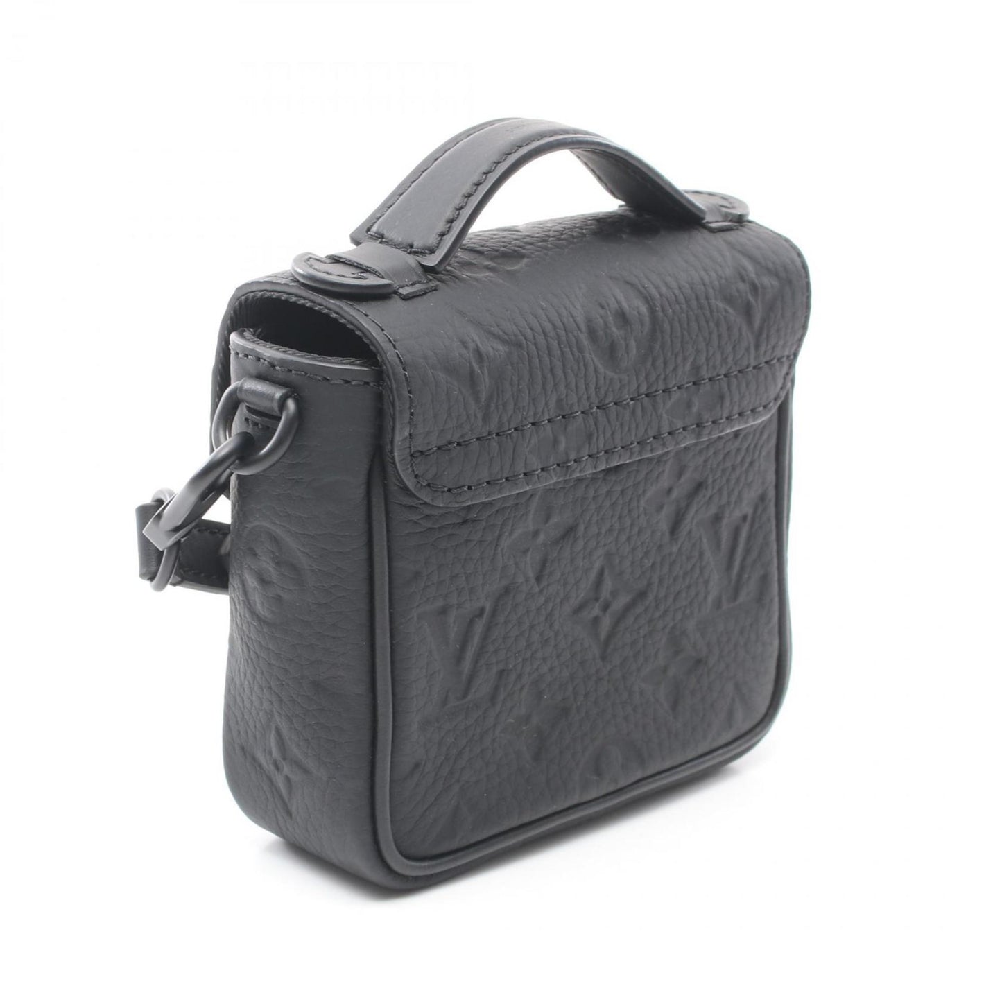 Louis Vuitton Pico S-Lock Handbag Bag Leather Monogram Taurillon
