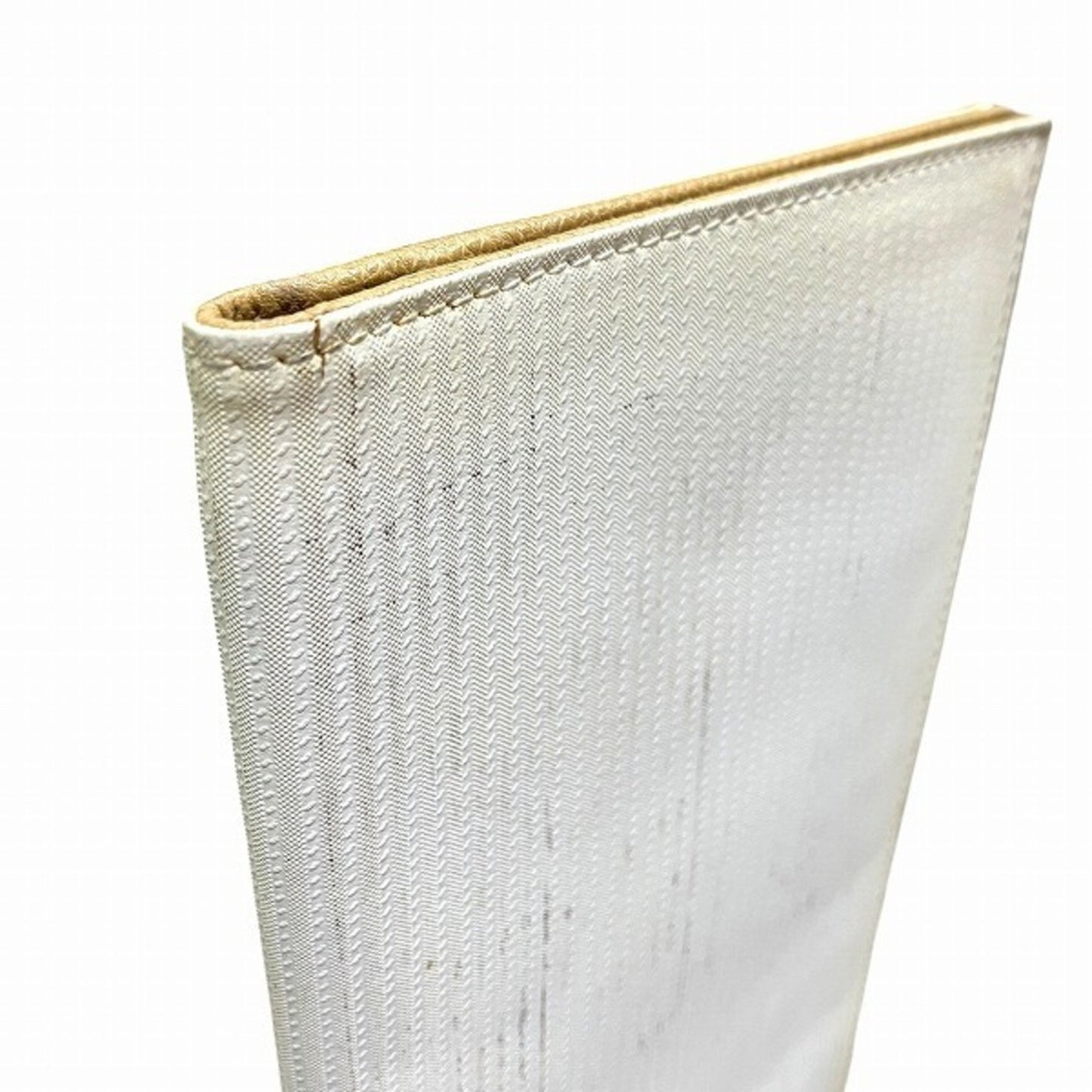 Bvlgari Mirelge White Leather Accessory Passport Case