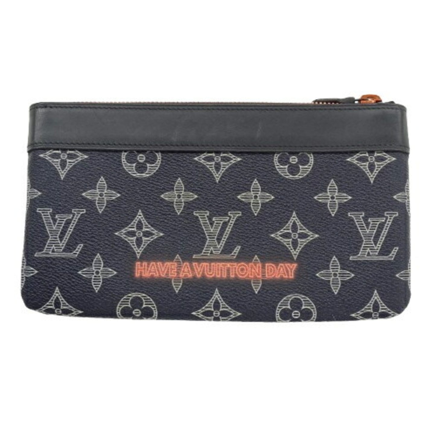 Louis Vuitton Louis Vuitton Pouch Monogram Ink Upside Down