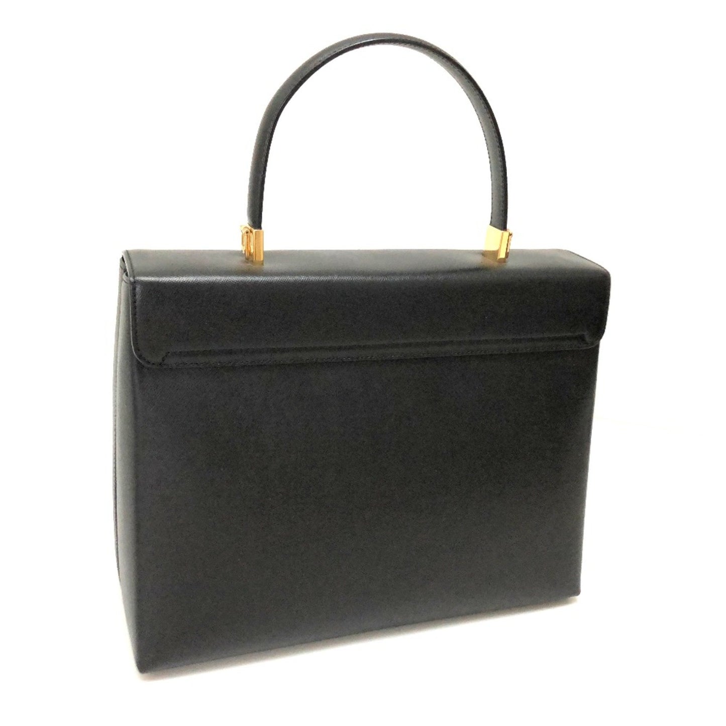 Salvatore Ferragamo Bag 2Way Hand Bag Black Goldhardware