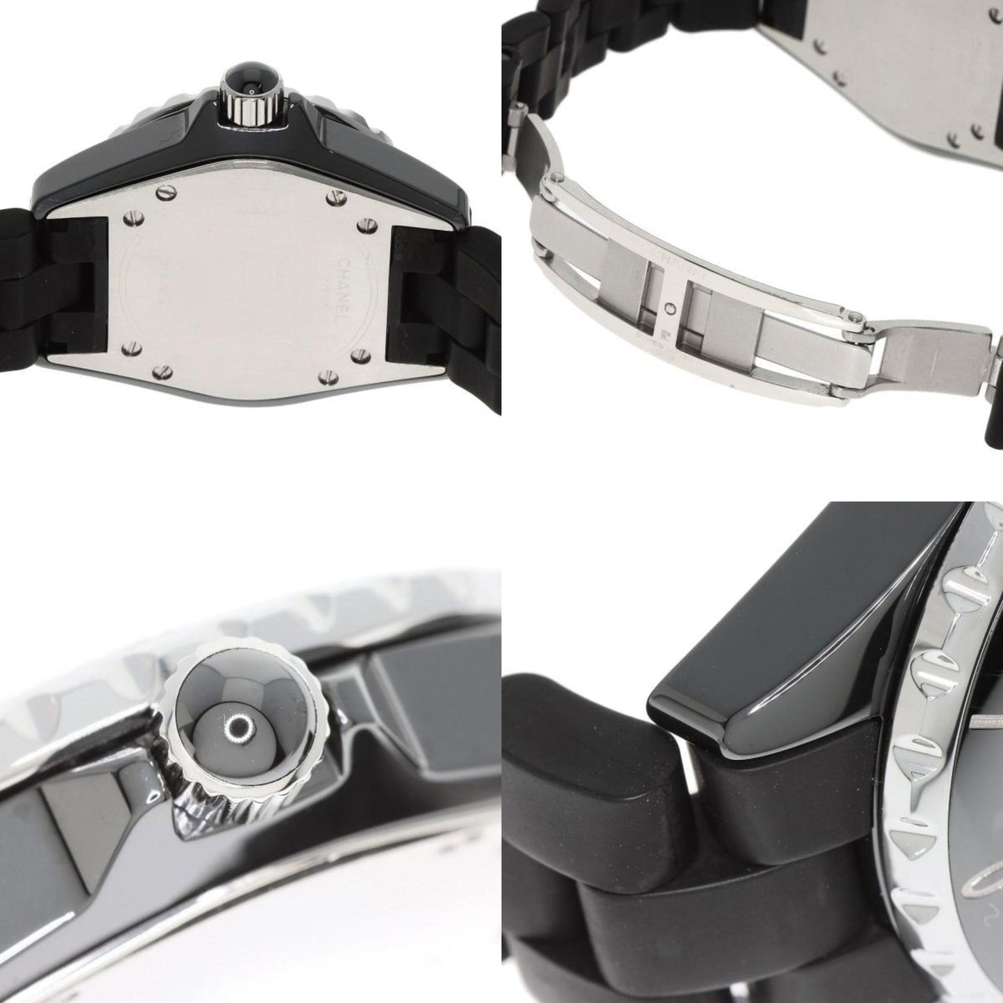 Chanel H0681 J12 33Mm Watch Ceramic Rubber