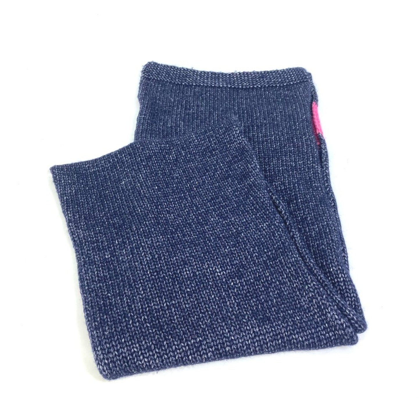 Fendi F Logo Knitted Scarf Wool Silk