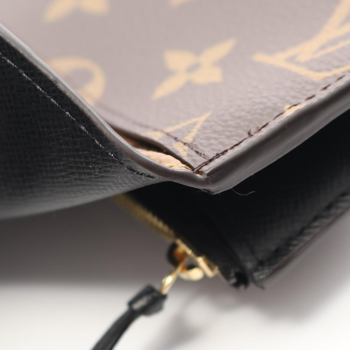 Louis Vuitton Porte Monnaie Rosary Wallet/Coin Case