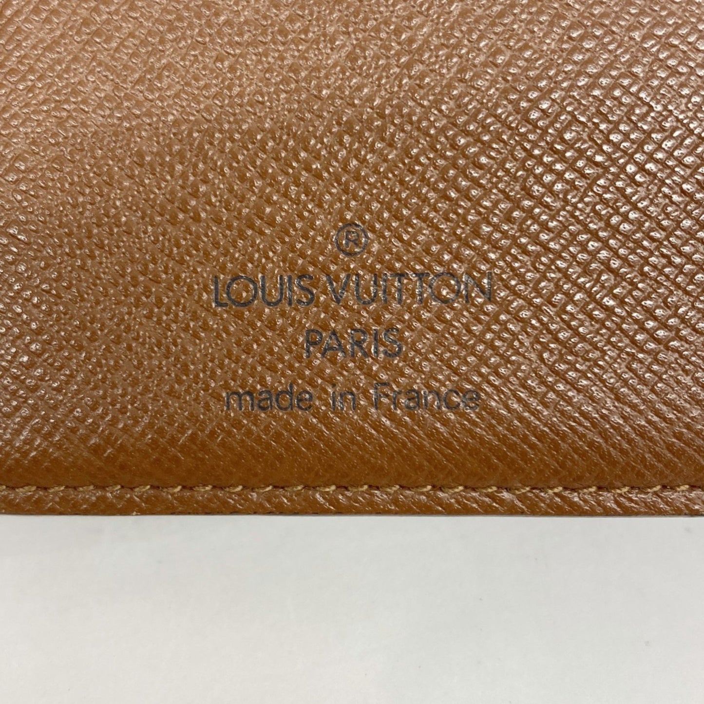 Louis Vuitton Monogram Porte Monnaie Bi-Fold Wallet M61663 Brown