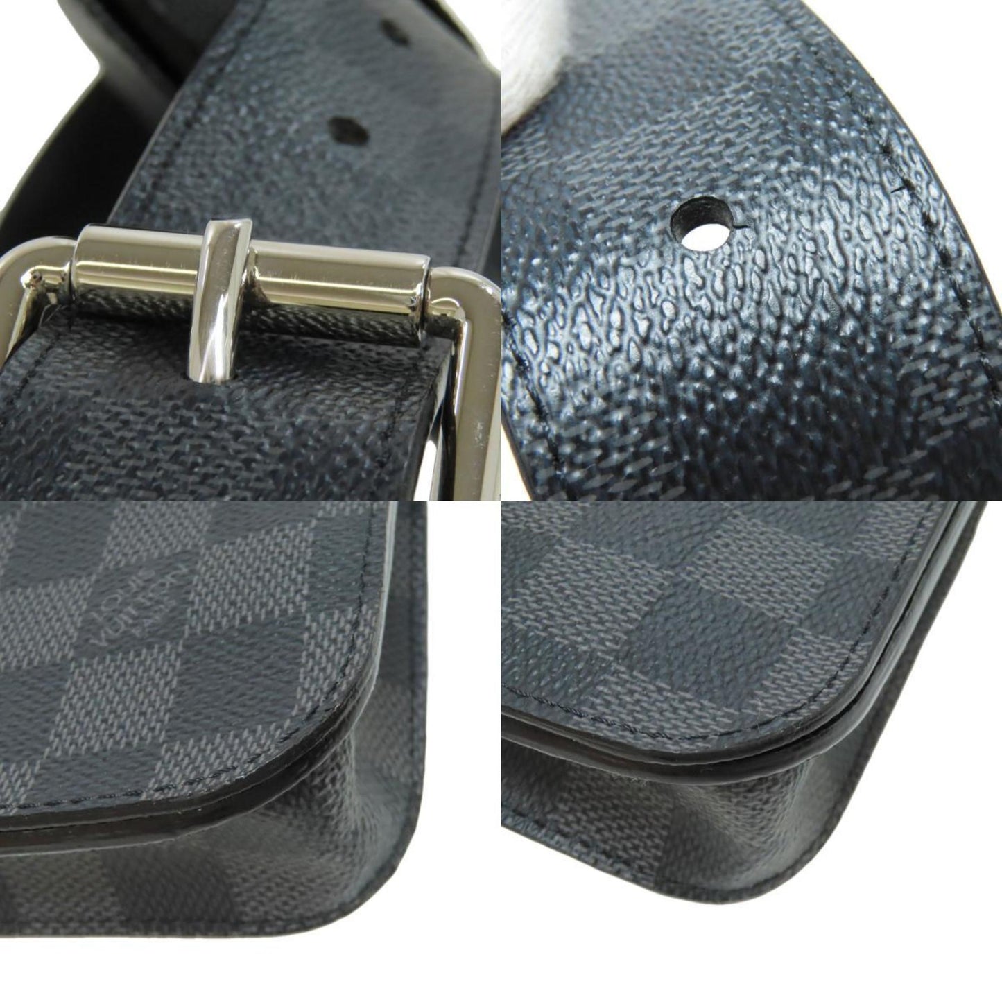 Louis Vuitton M6837T Santur Pochette Homme Body Bag Damier Canvas