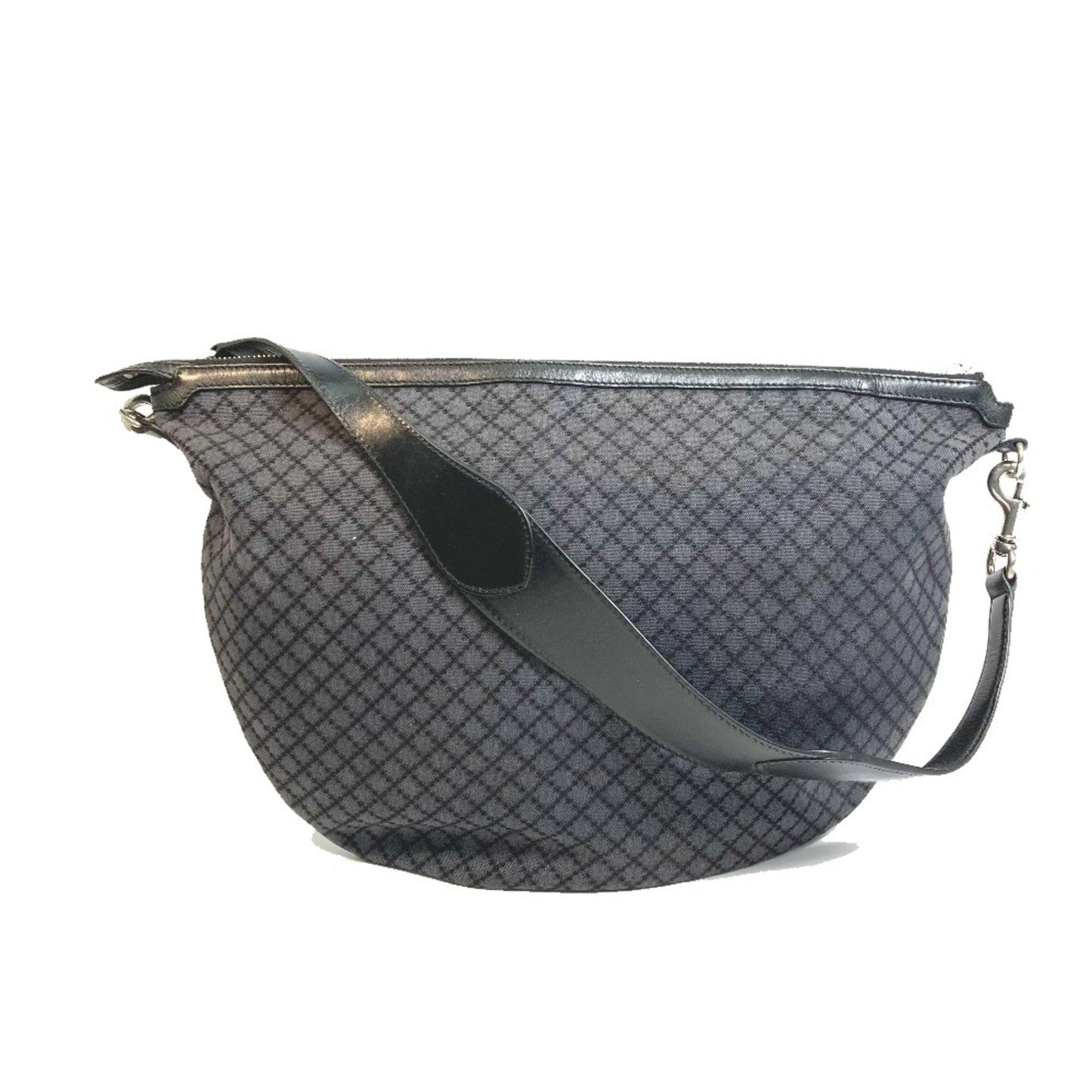 Gucci 243308 Bag Shawl Shoulder Bag Black X Gray