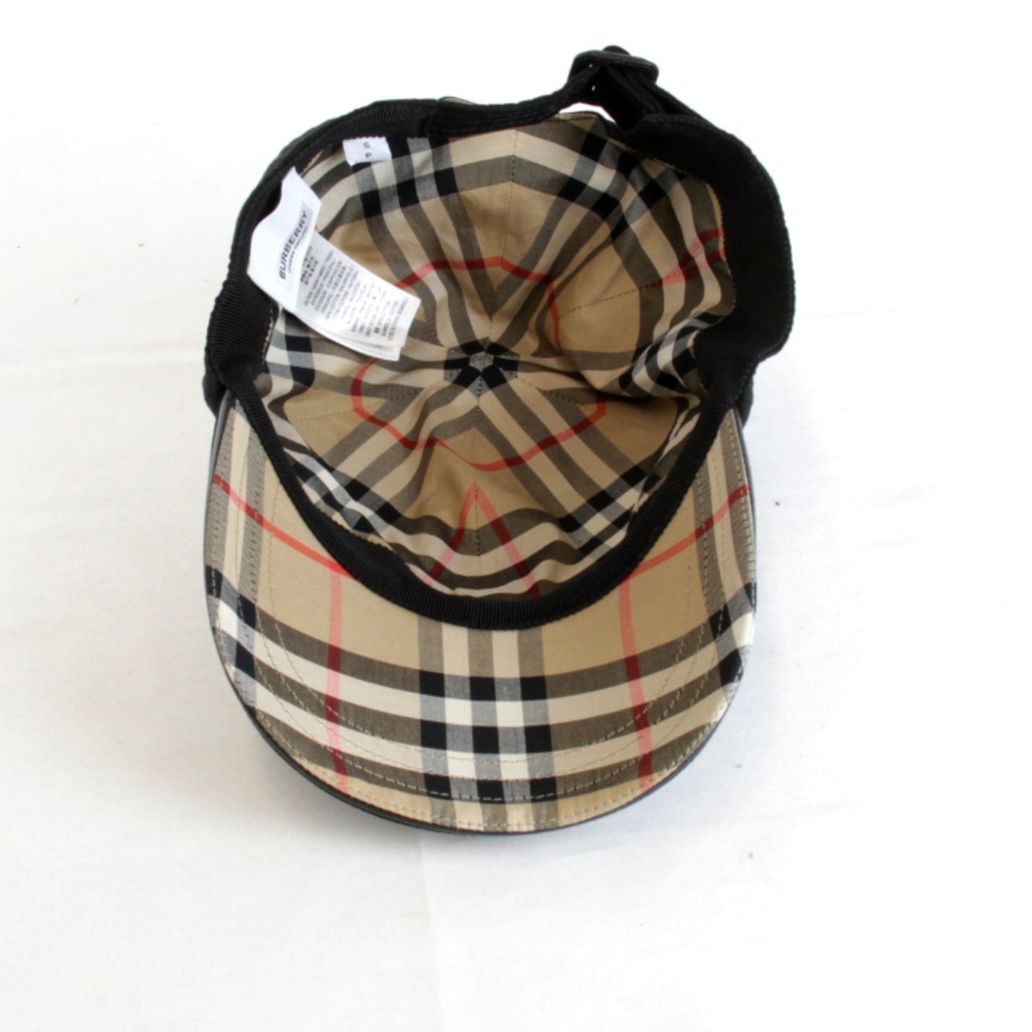 Burberry Baseball Cap 8068040 Size S Black
