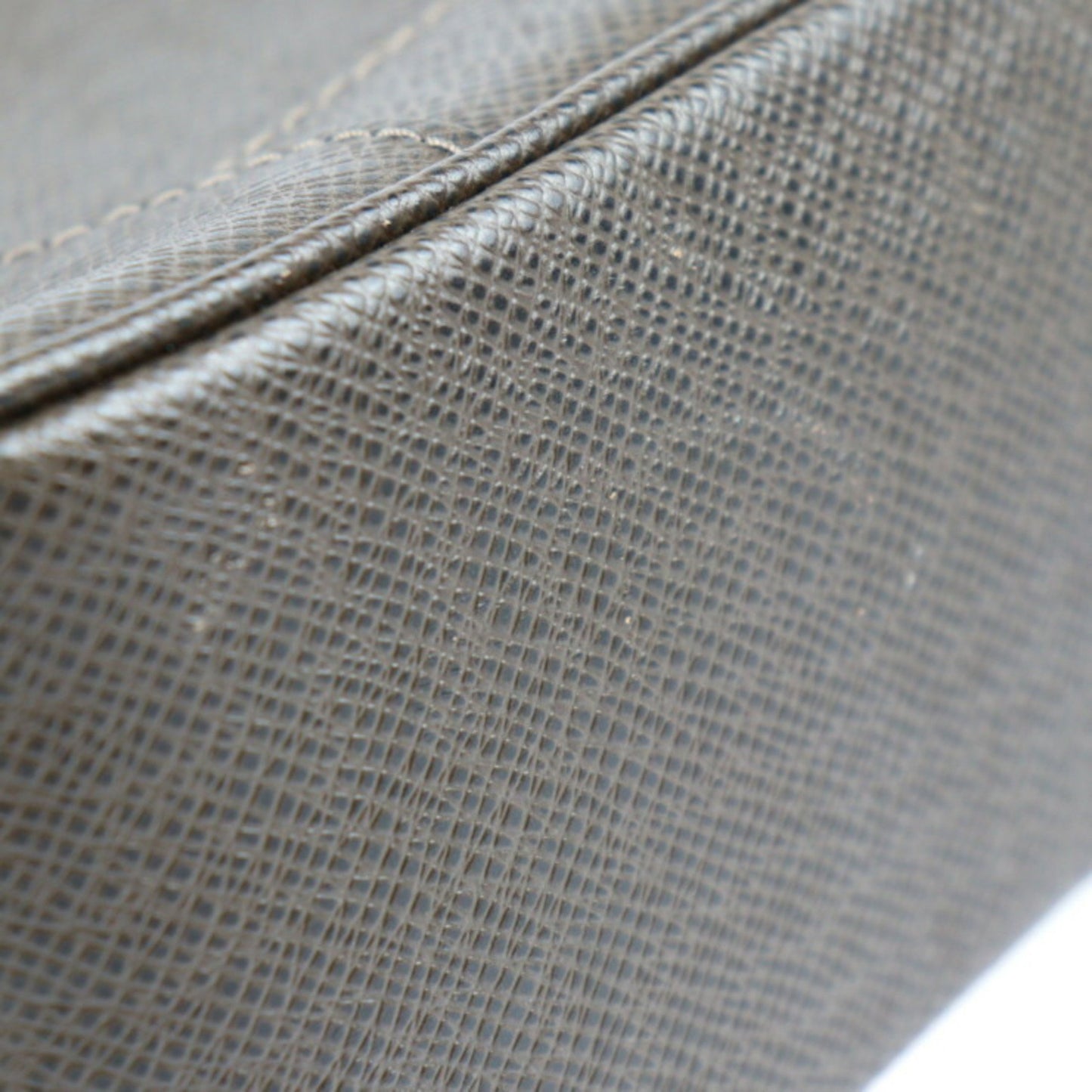 Louis Vuitton Louis Vuitton Pavel Second Bag M31148 Taiga Grizzly Silver Hardware Wristlet Clutch