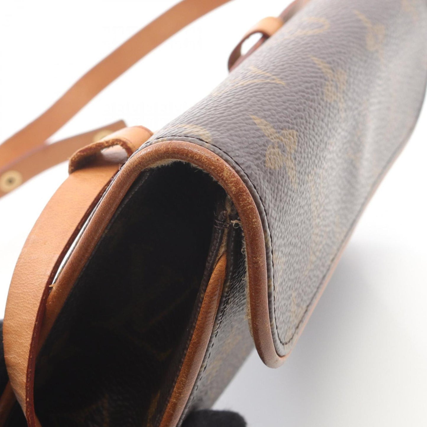 Louis Vuitton Florentine Pochette Monogram Waist Bag/Body Bag In Coated Canvas And Leather