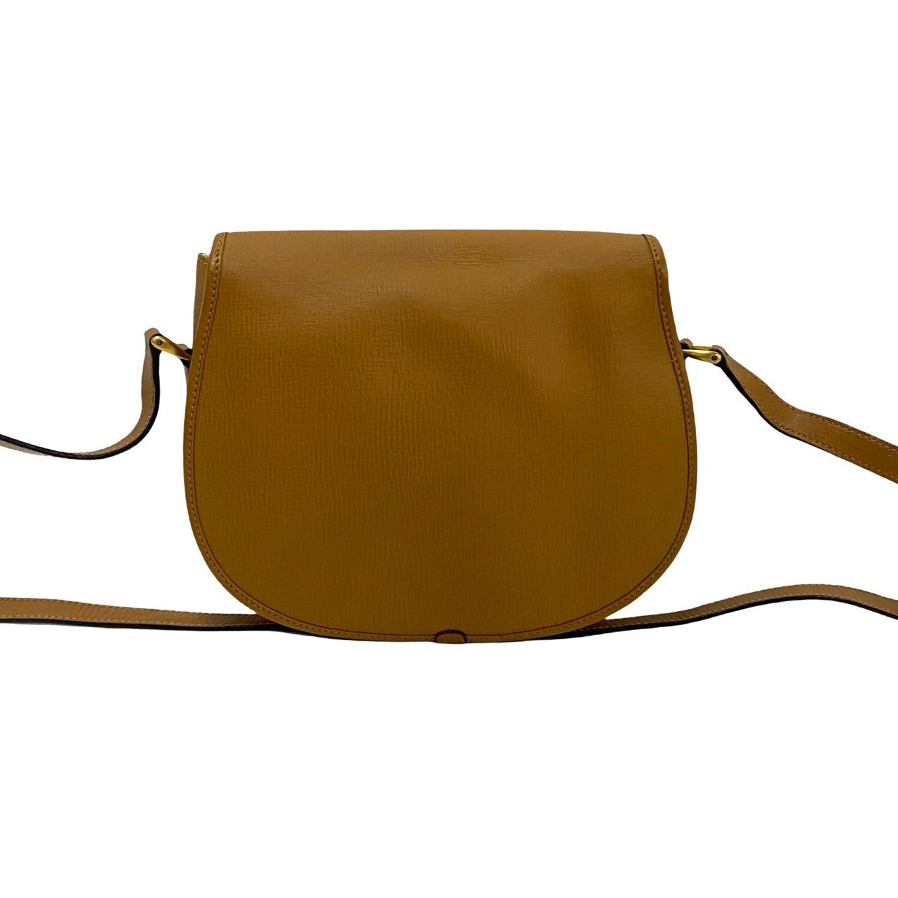 Gucci Shoulder Bag Leather Brown Gg Logo Women