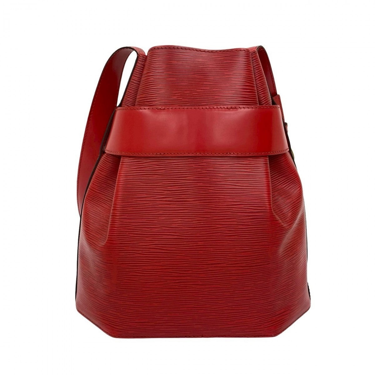 Louis Vuitton Shoulder Bag M80207 Leather Red Epi Sac De Paul Pm