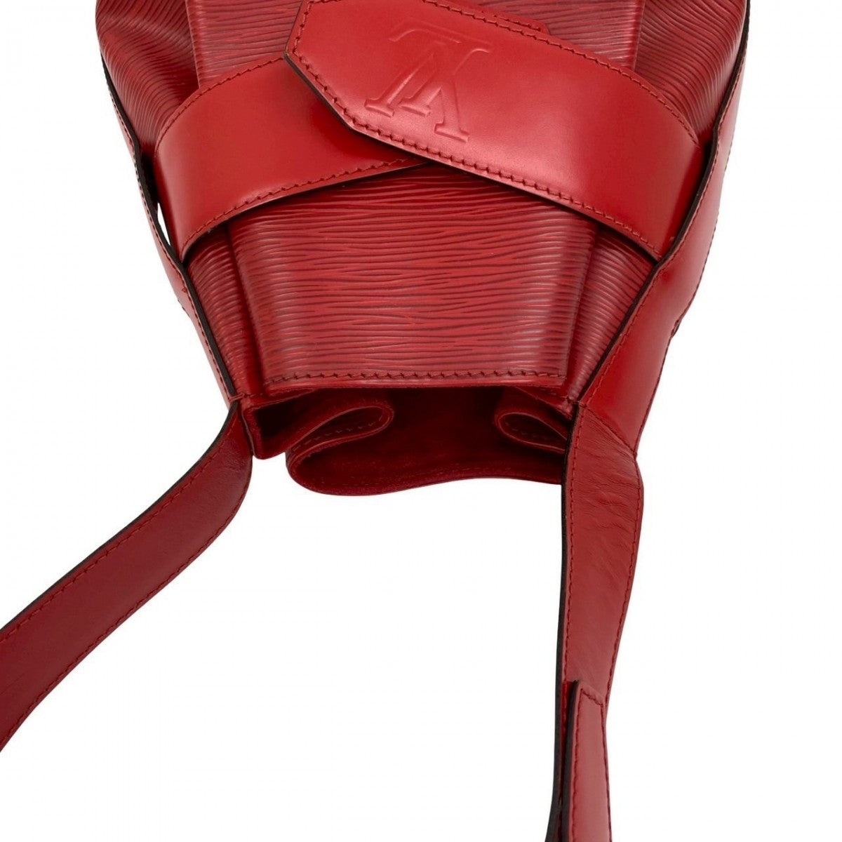 Louis Vuitton Shoulder Bag M80207 Leather Red Epi Sac De Paul Pm