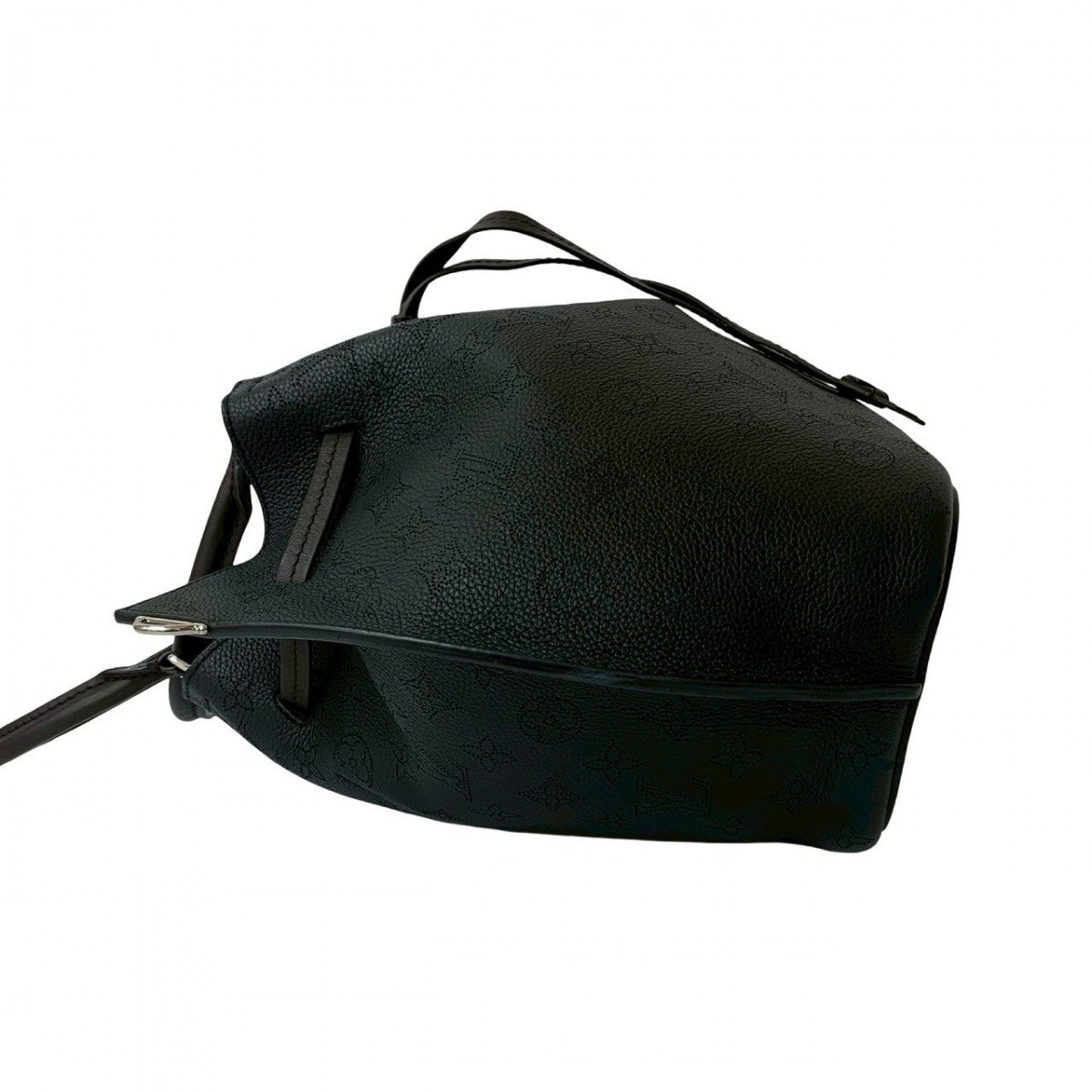 Louis Vuitton Shoulder Bag M54402 Leather Black Mahina Giroratta