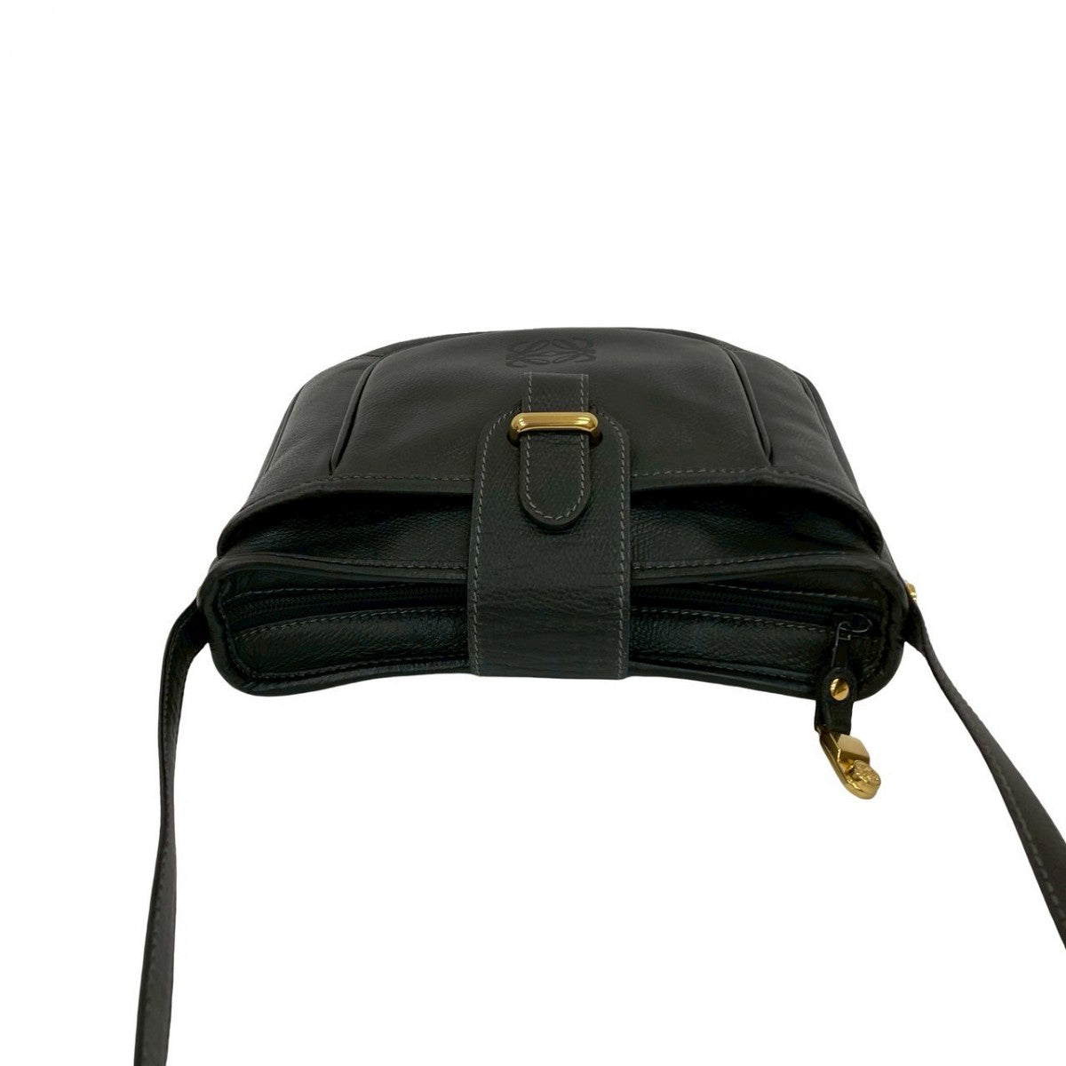 Loewe Shoulder Bag Leather Black