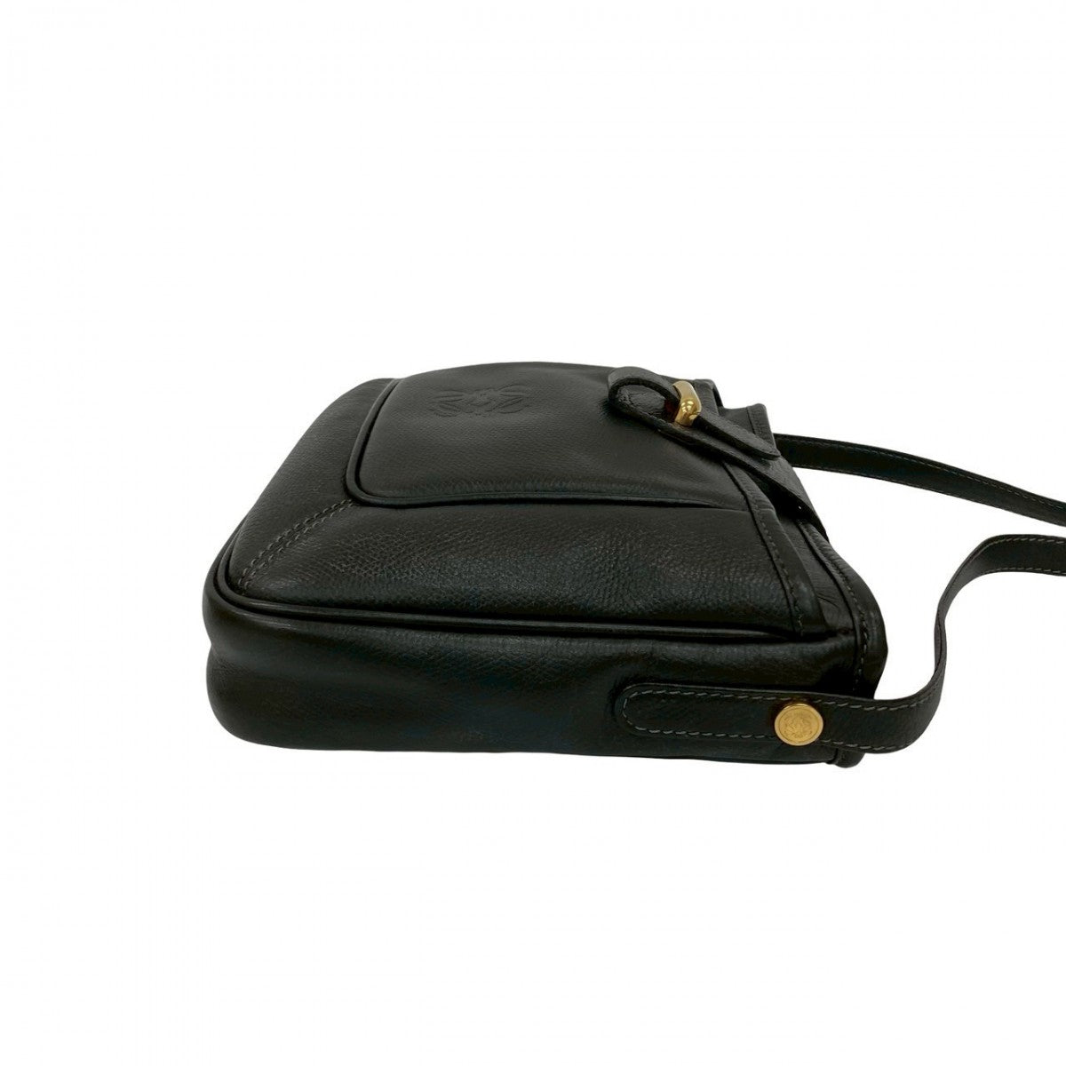 Loewe Shoulder Bag Leather Black