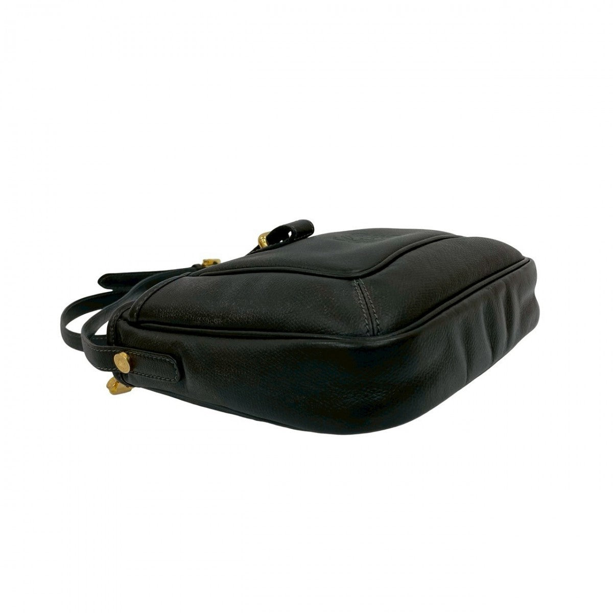Loewe Shoulder Bag Leather Black