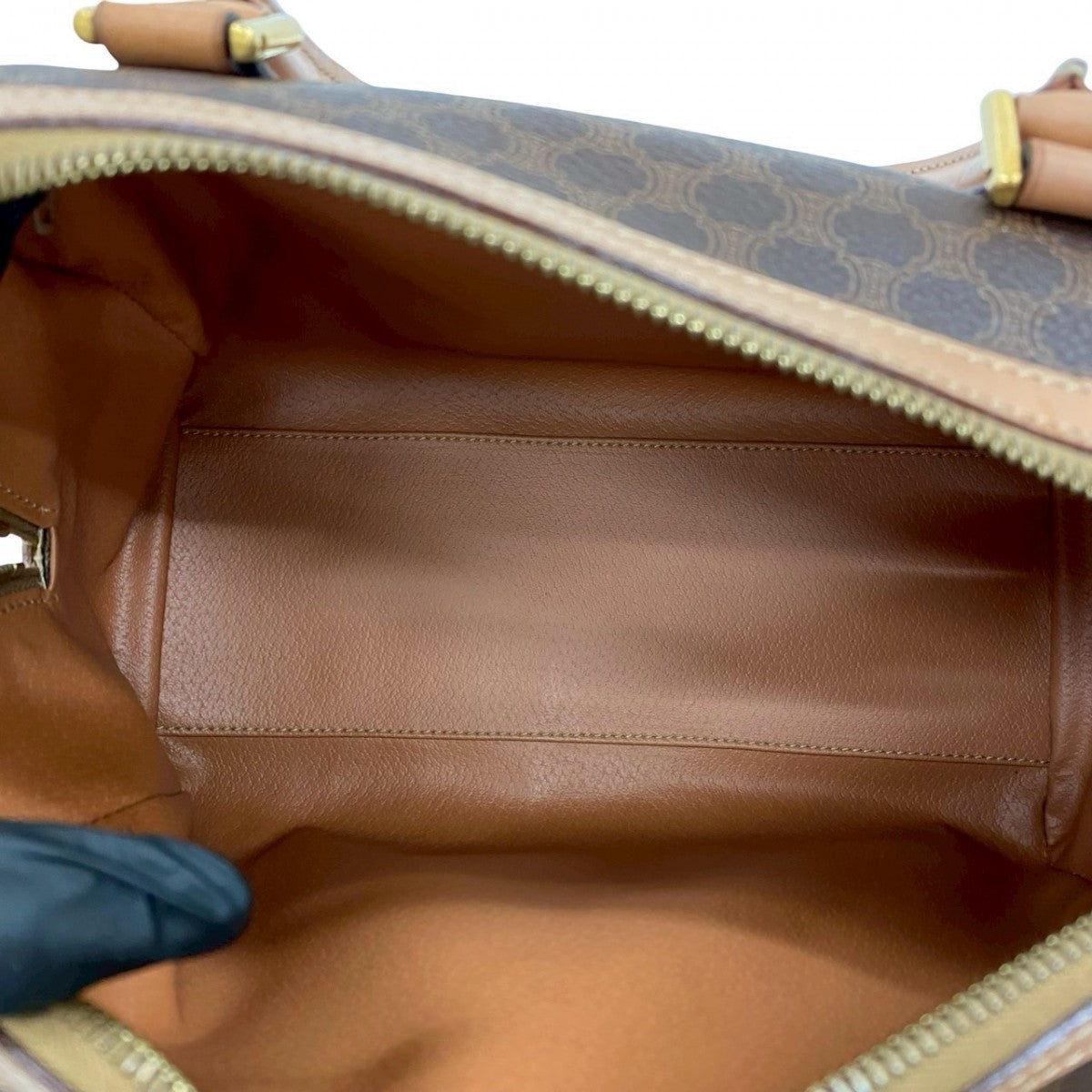 Celine Handbag Leather Brown