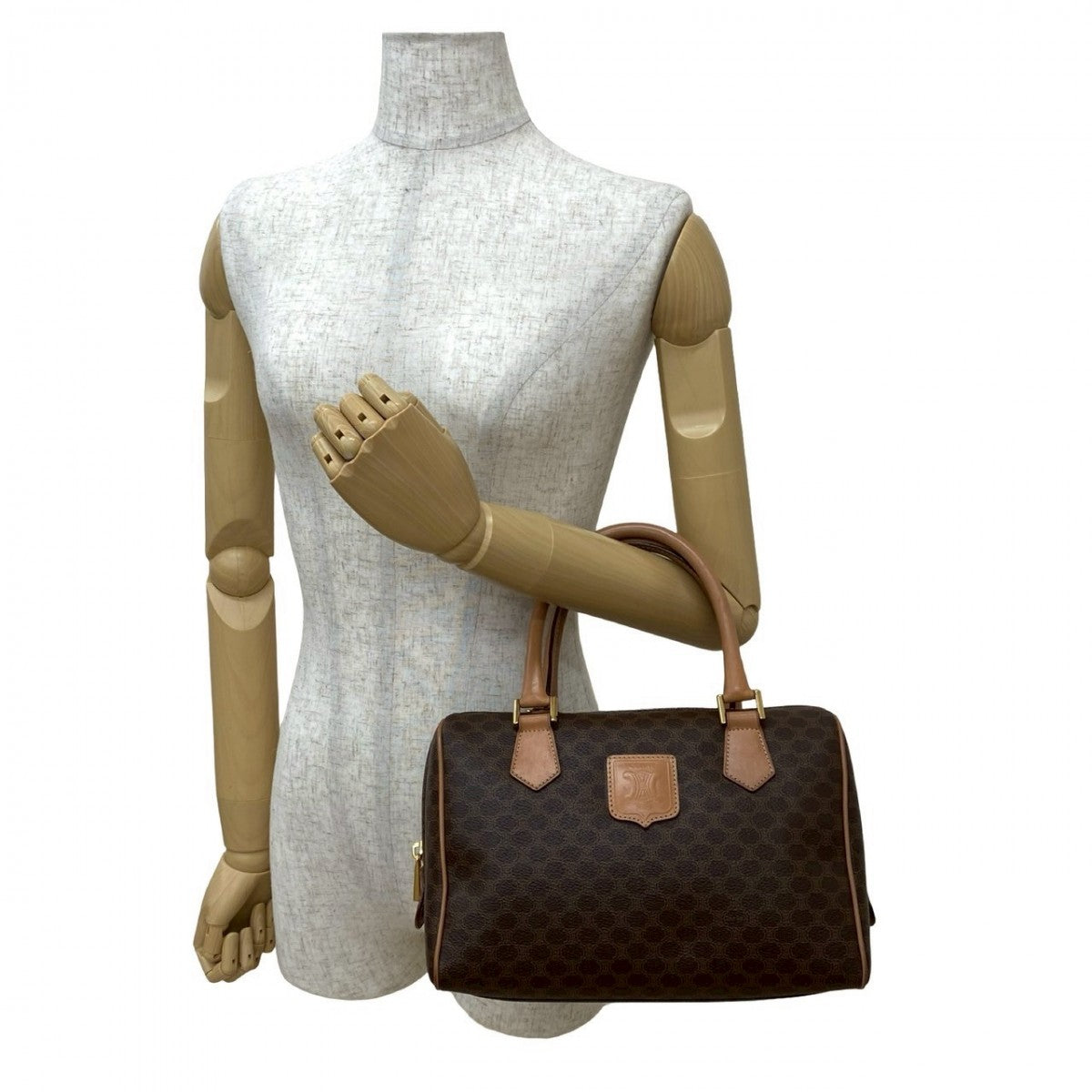 Celine Handbag Leather Brown