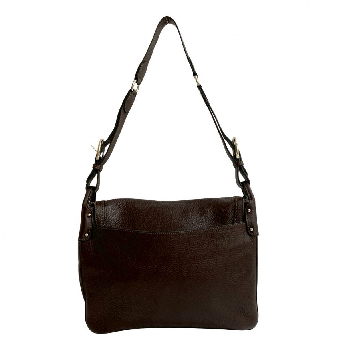 Salvatore Ferragamo Shoulder Bag Leather Brown