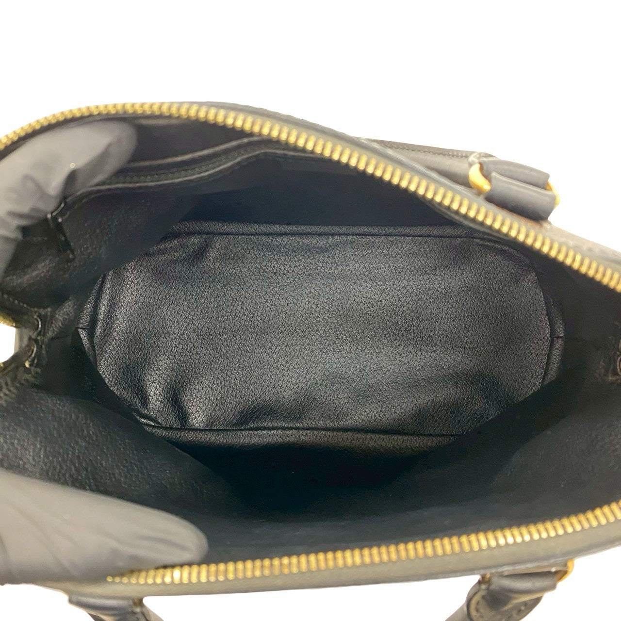 Celine Handbag Leather Black
