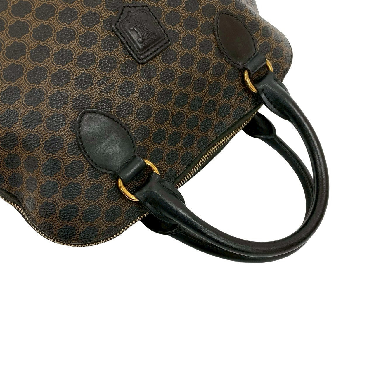 Celine Handbag Leather Black