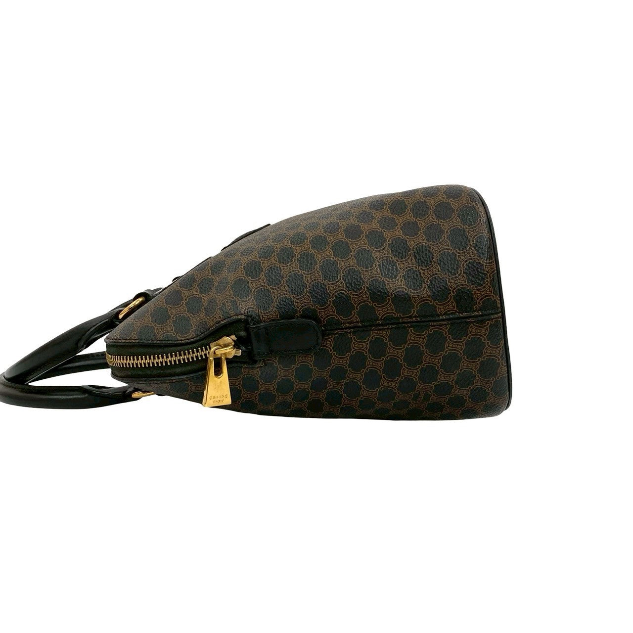 Celine Handbag Leather Black