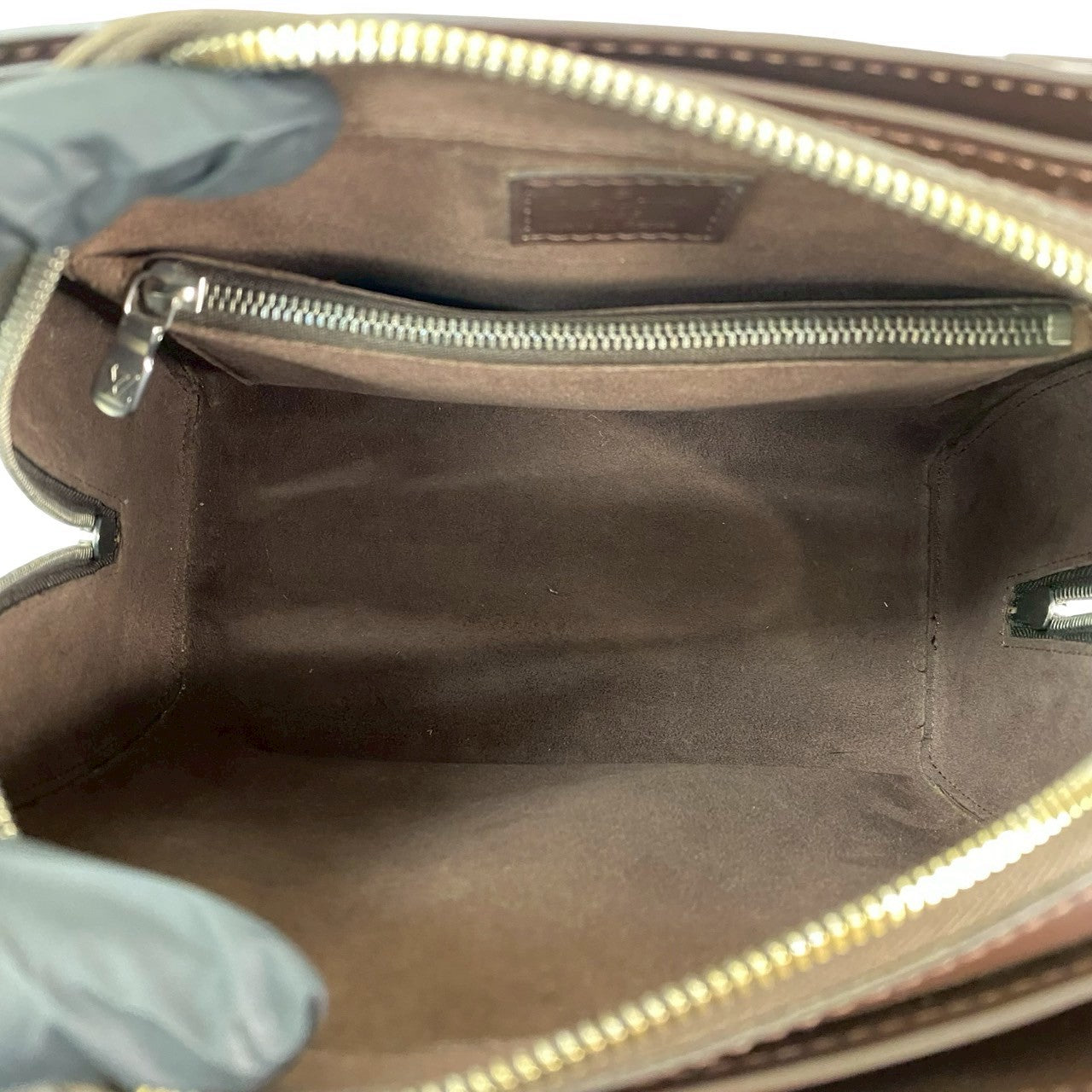 Louis Vuitton Handbag Leather Brown Epi Ponneuf