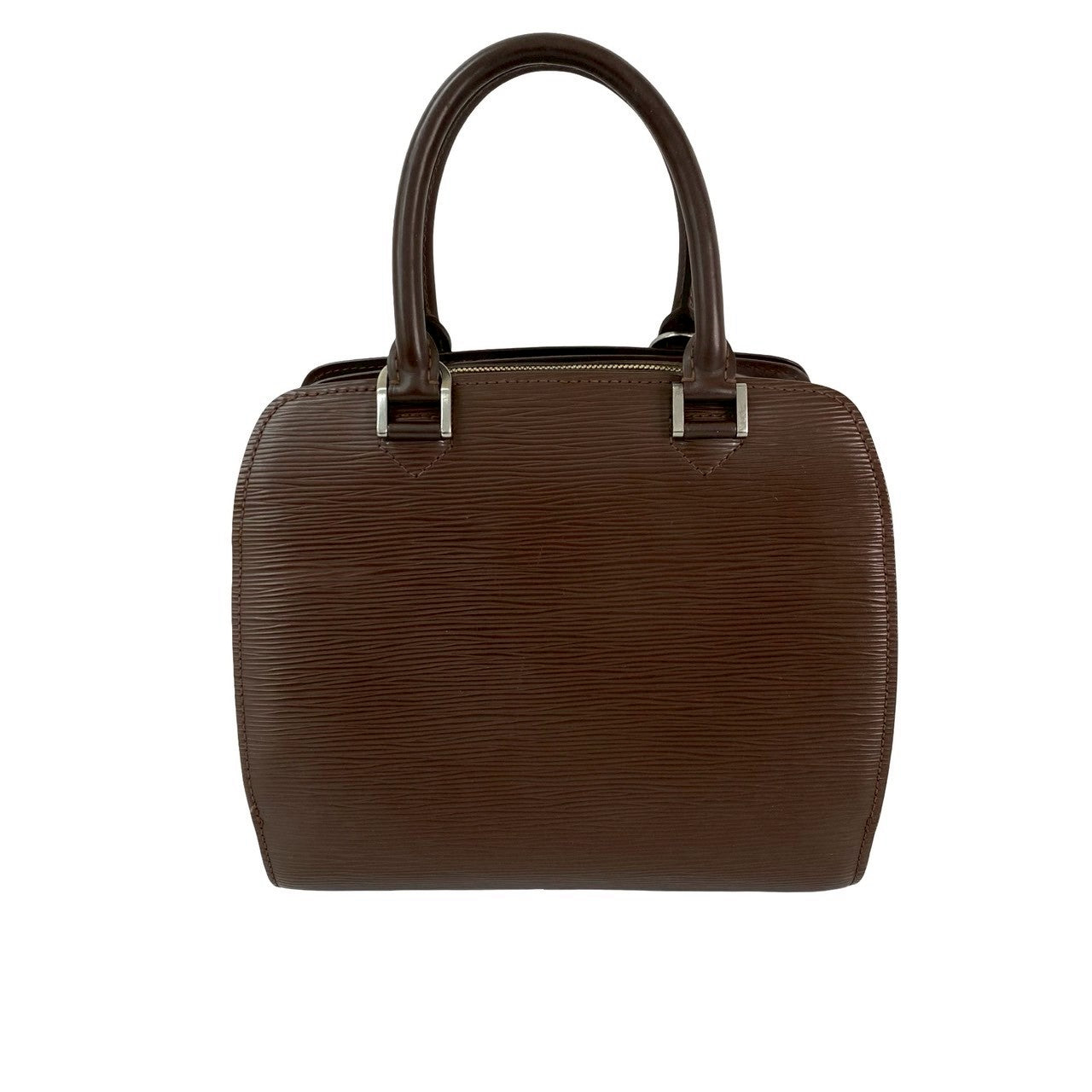 Louis Vuitton Handbag Leather Brown Epi Ponneuf