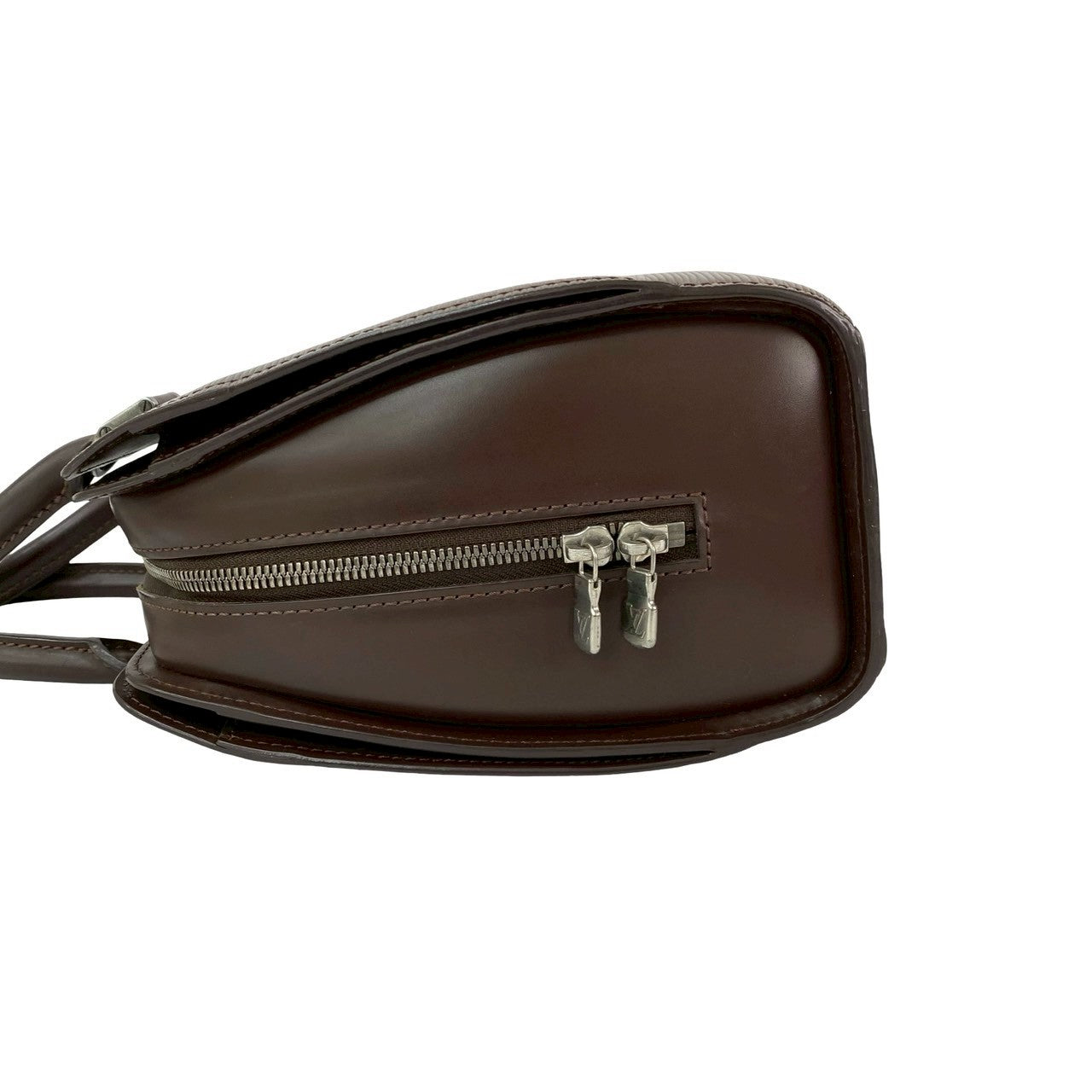 Louis Vuitton Handbag Leather Brown Epi Ponneuf