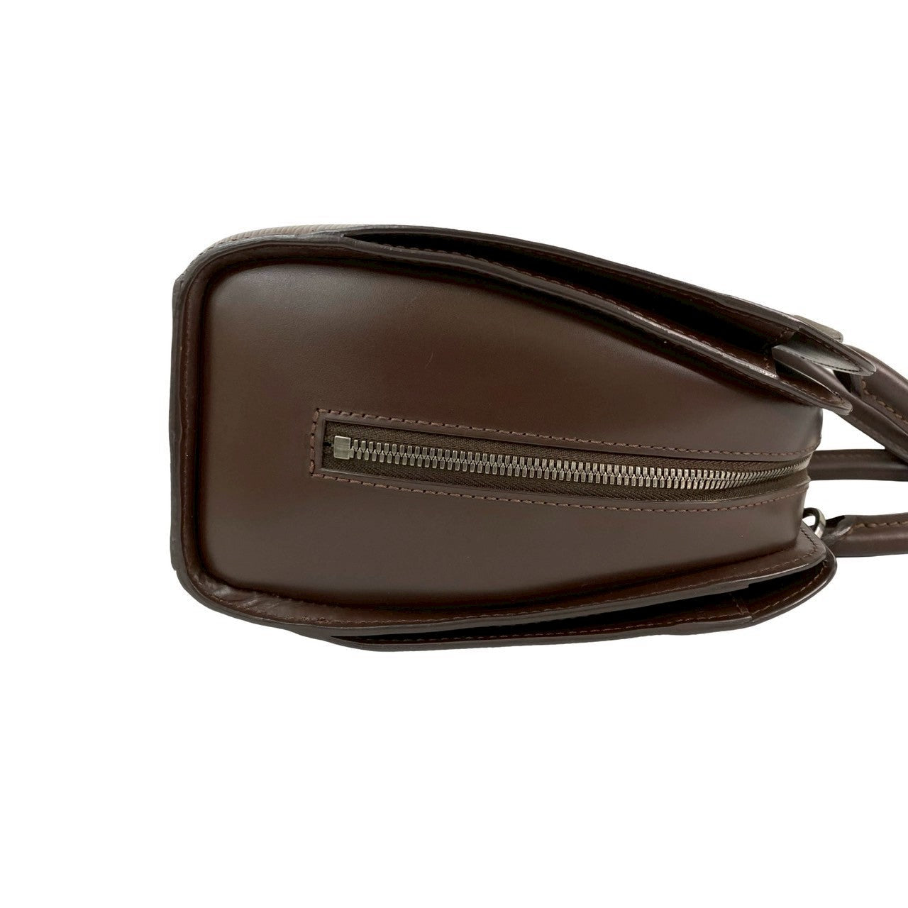 Louis Vuitton Handbag Leather Brown Epi Ponneuf