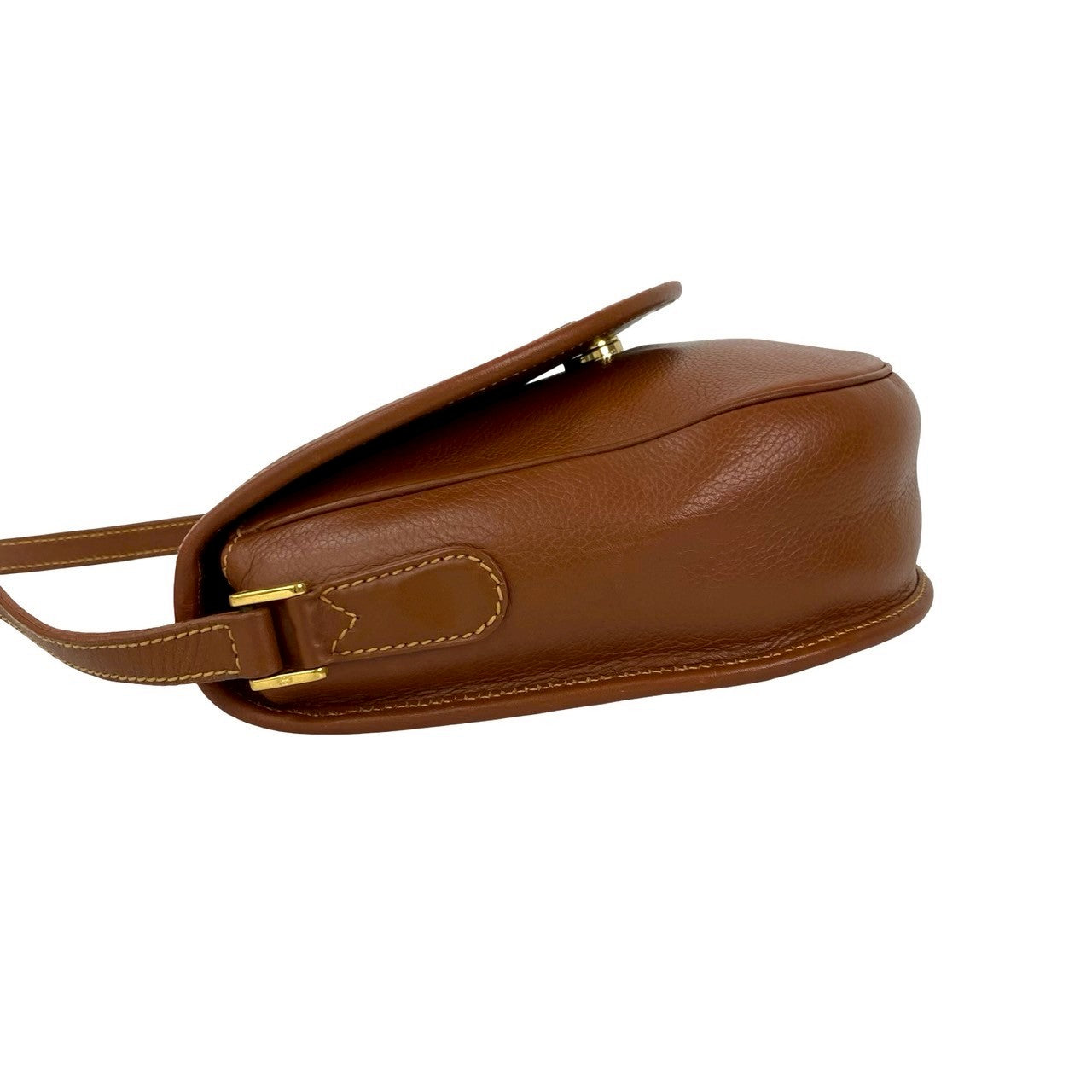 Gucci Shoulder Bag Leather Brown Sherry Line